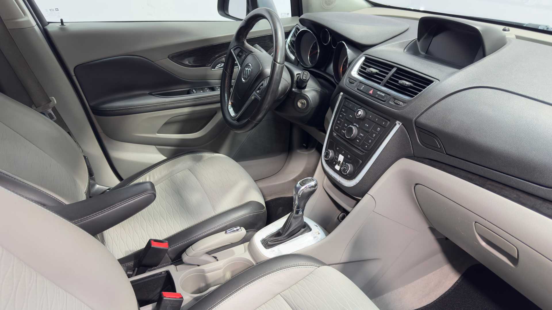 Vehicle interior view