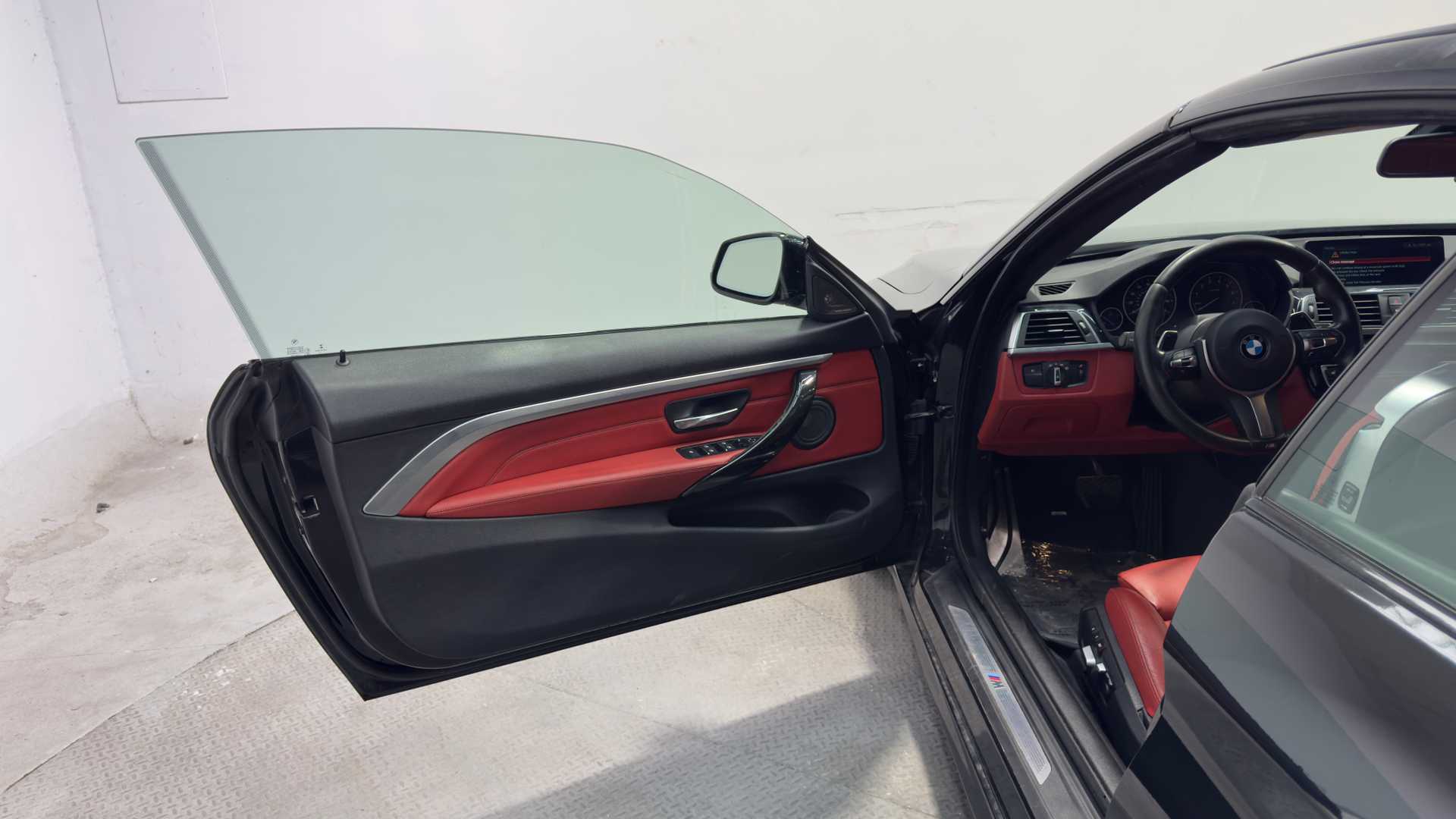 Vehicle interior view