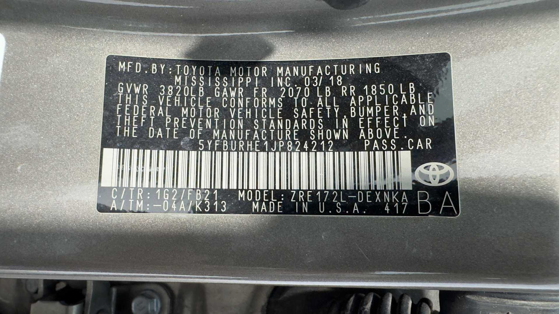 2018 Toyota Corolla LE - Photo 28