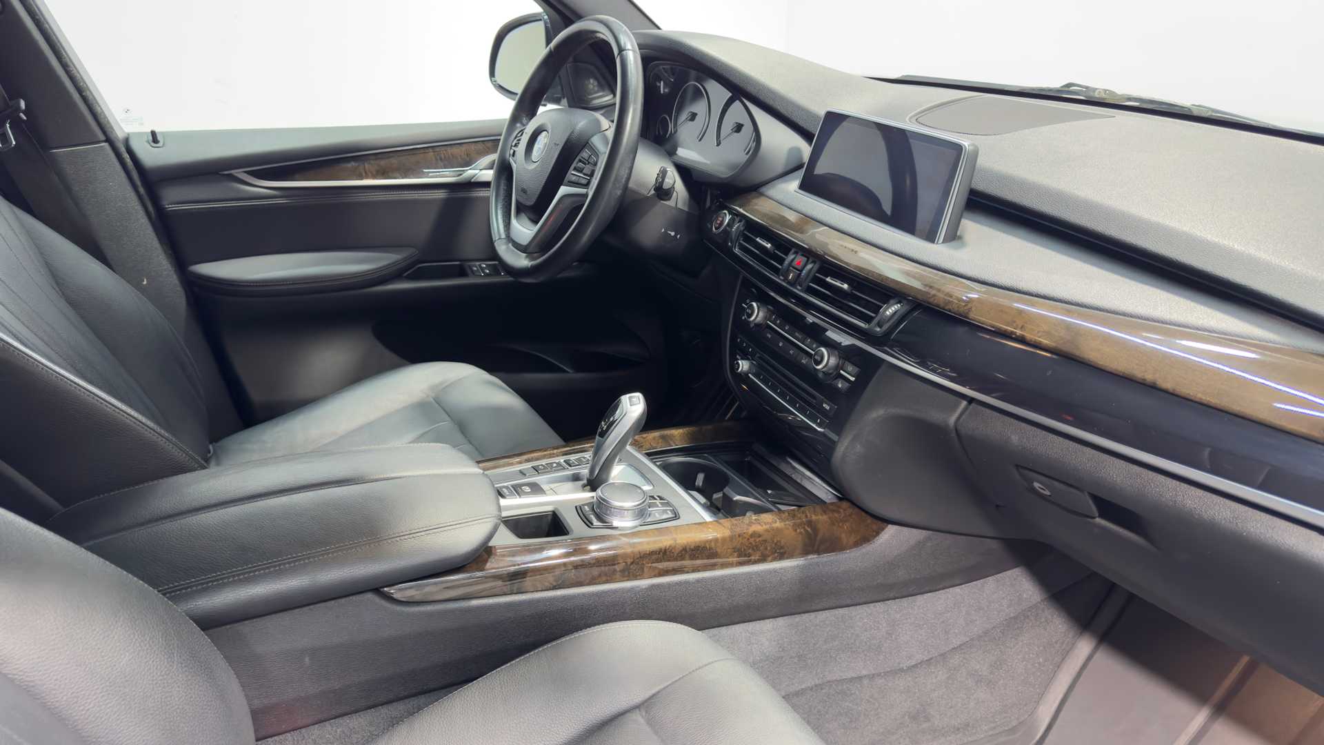 Vehicle interior view