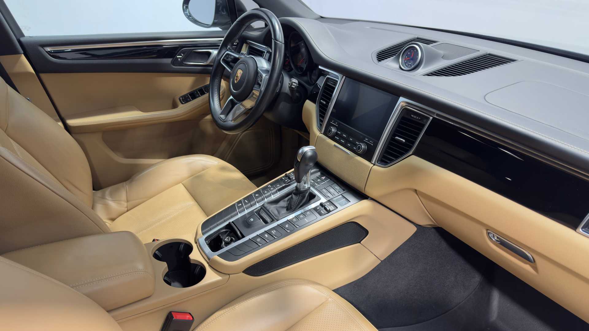 Vehicle interior view