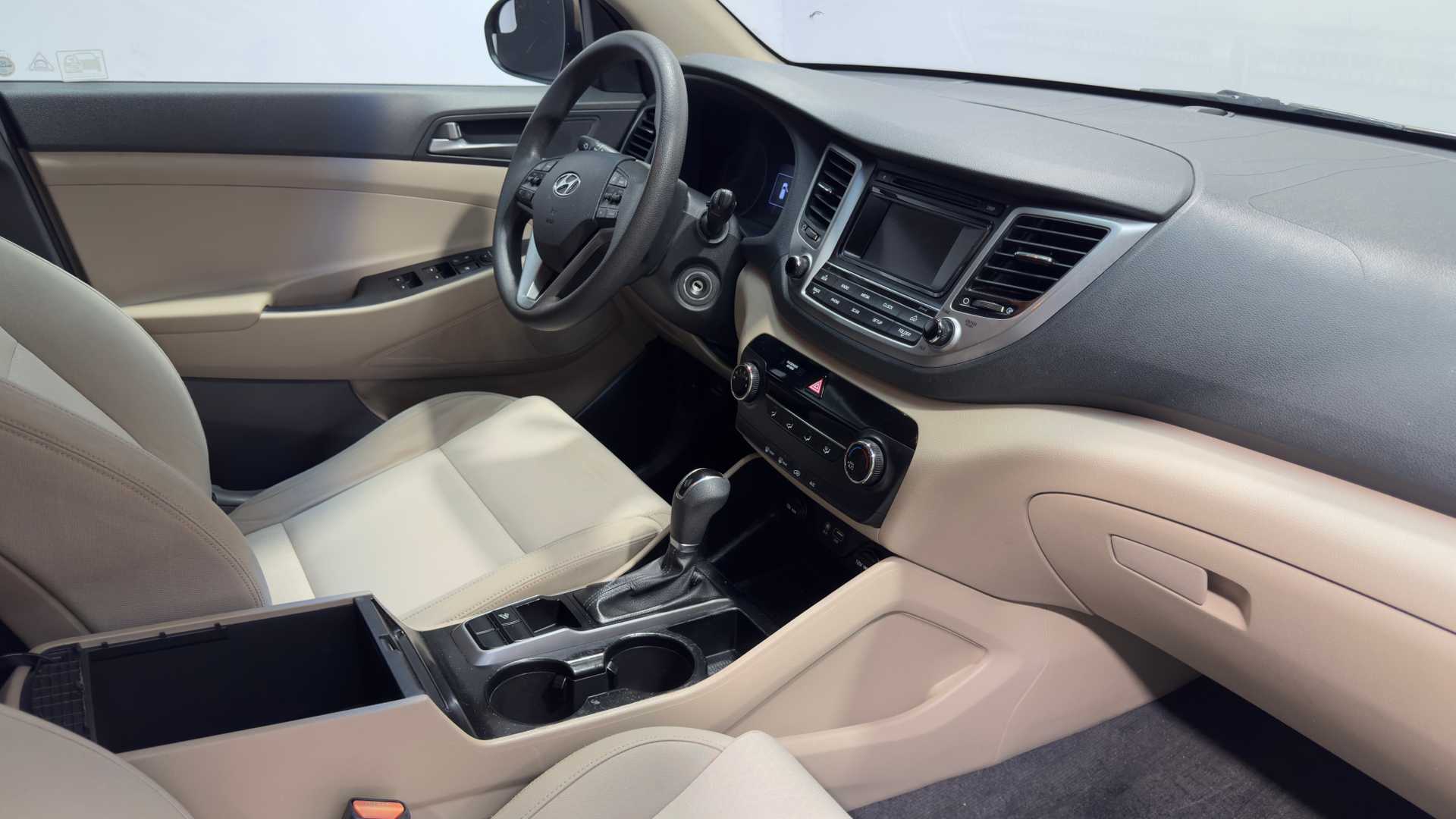 Vehicle interior view