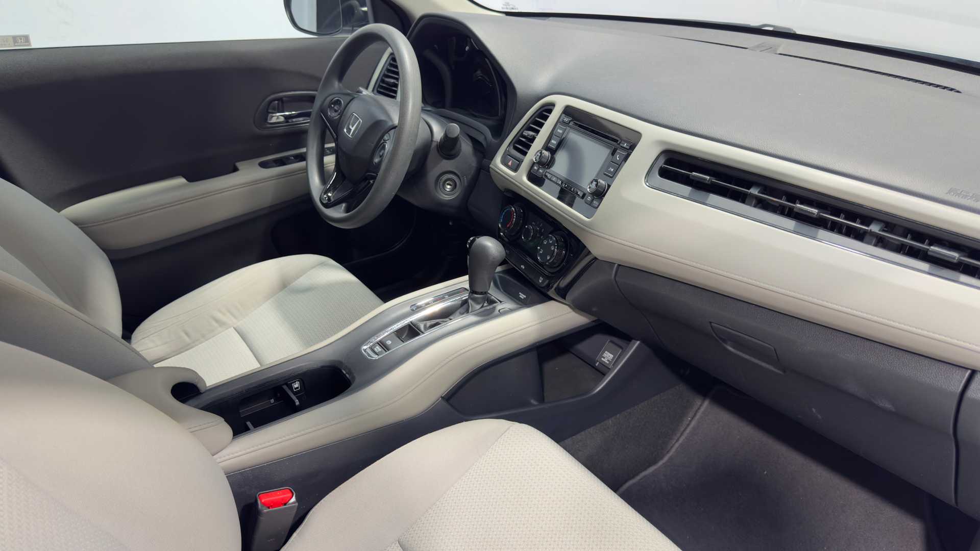 Vehicle interior view