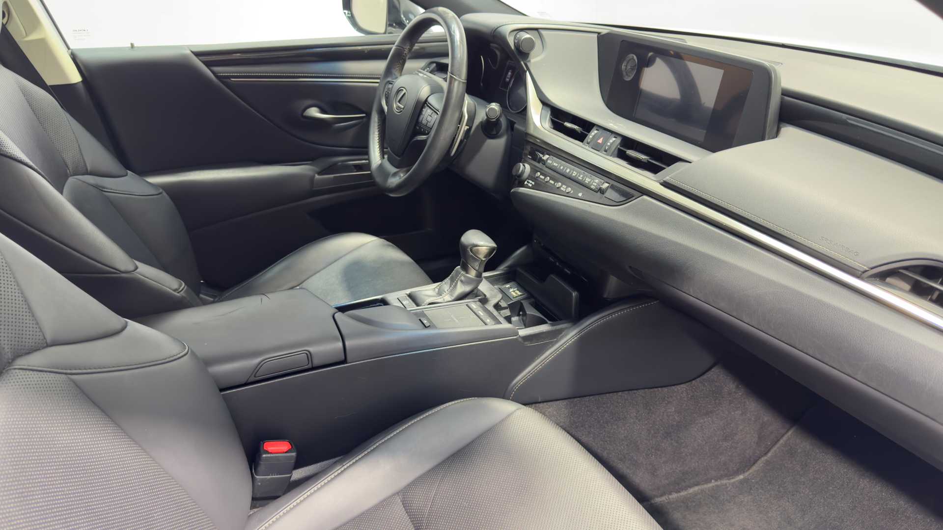 Vehicle interior view