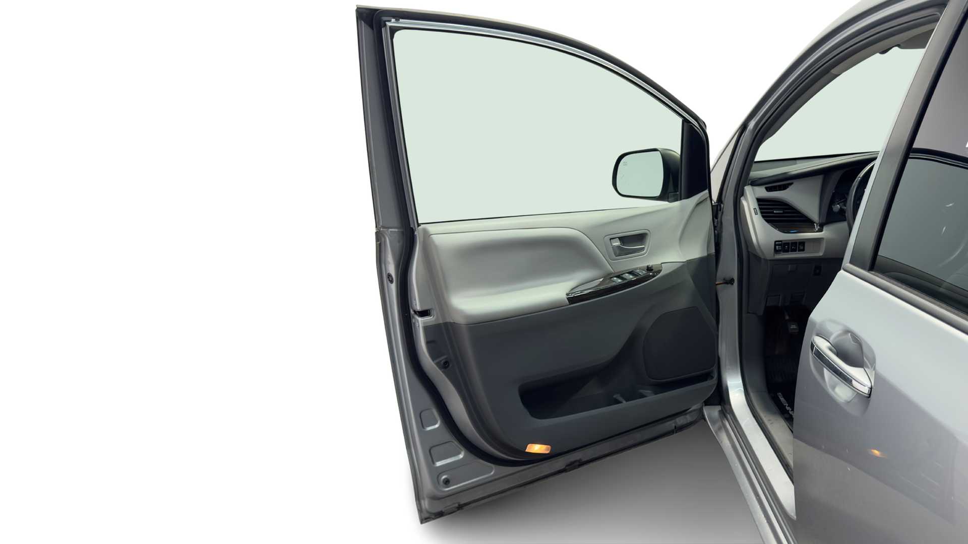 Vehicle interior view