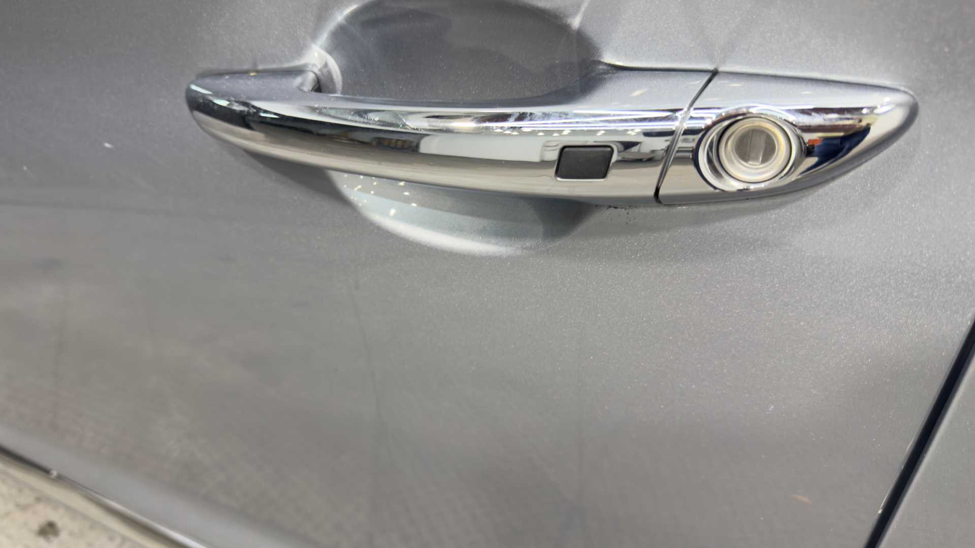 Vehicle interior view