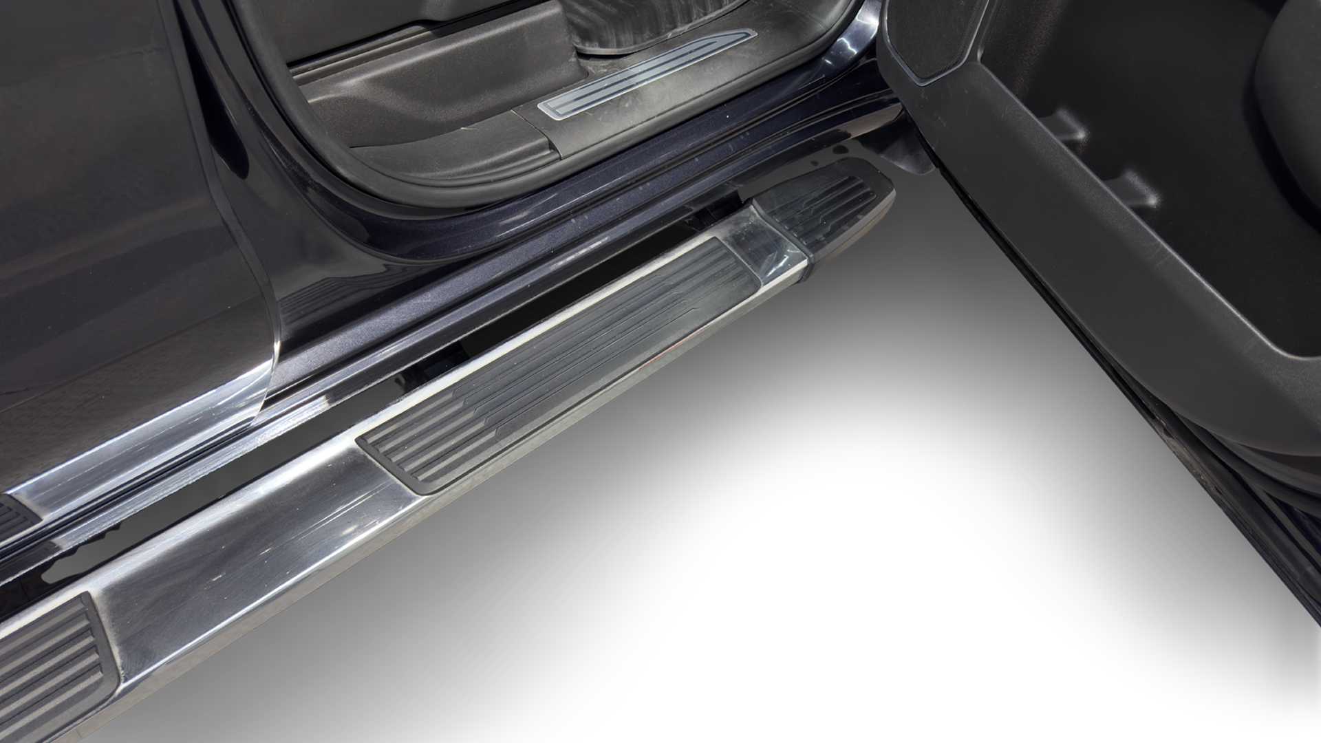 Vehicle interior view