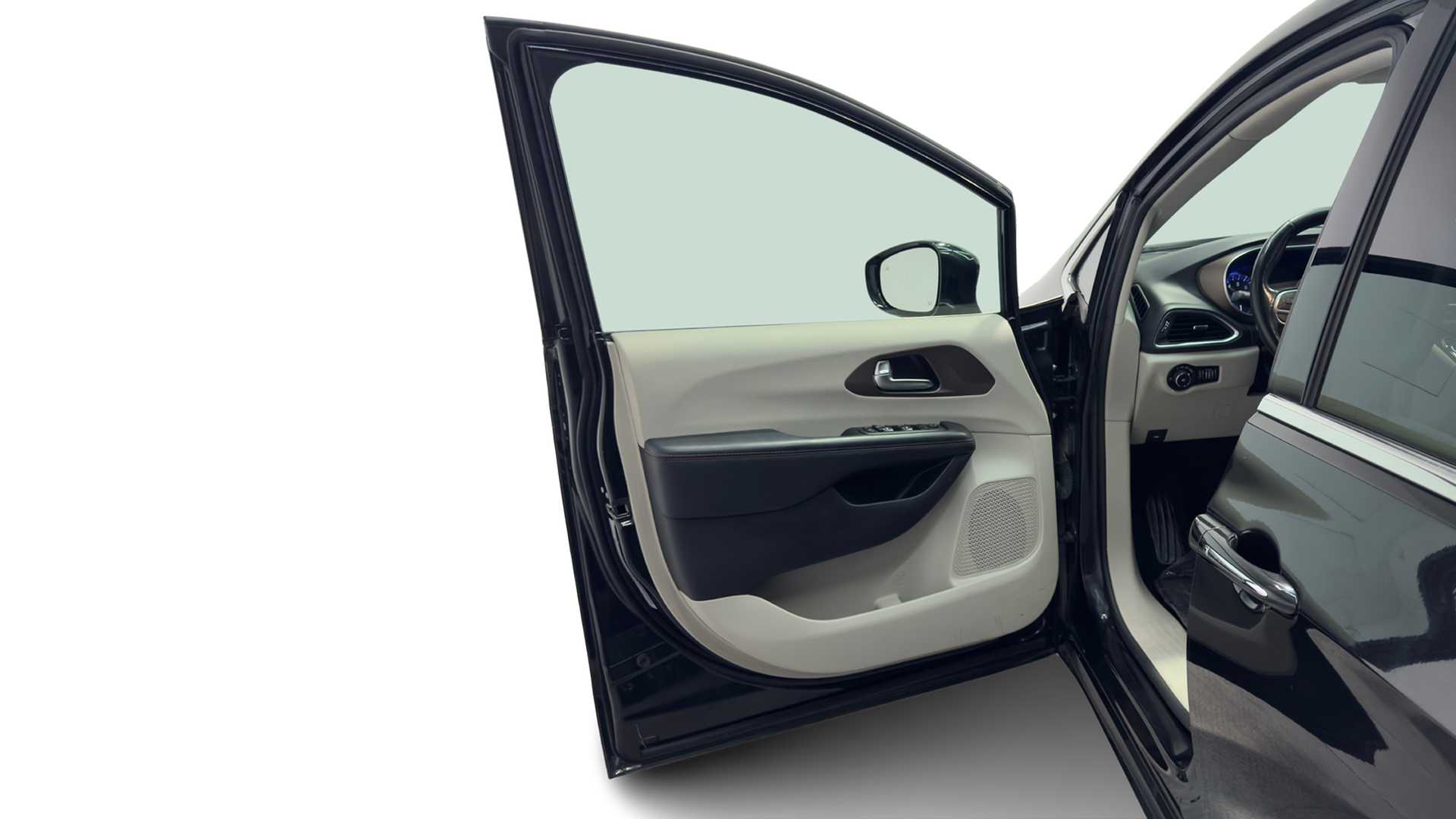 Vehicle interior view