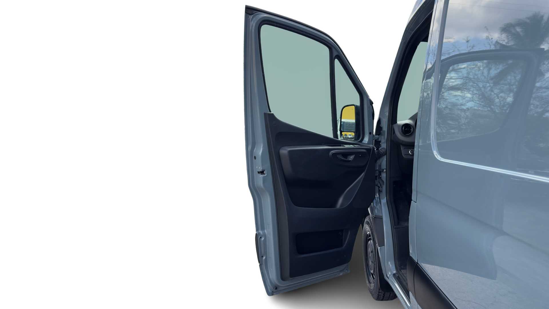 Vehicle interior view