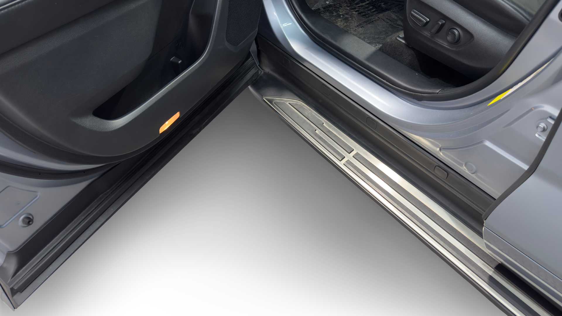 Vehicle interior view