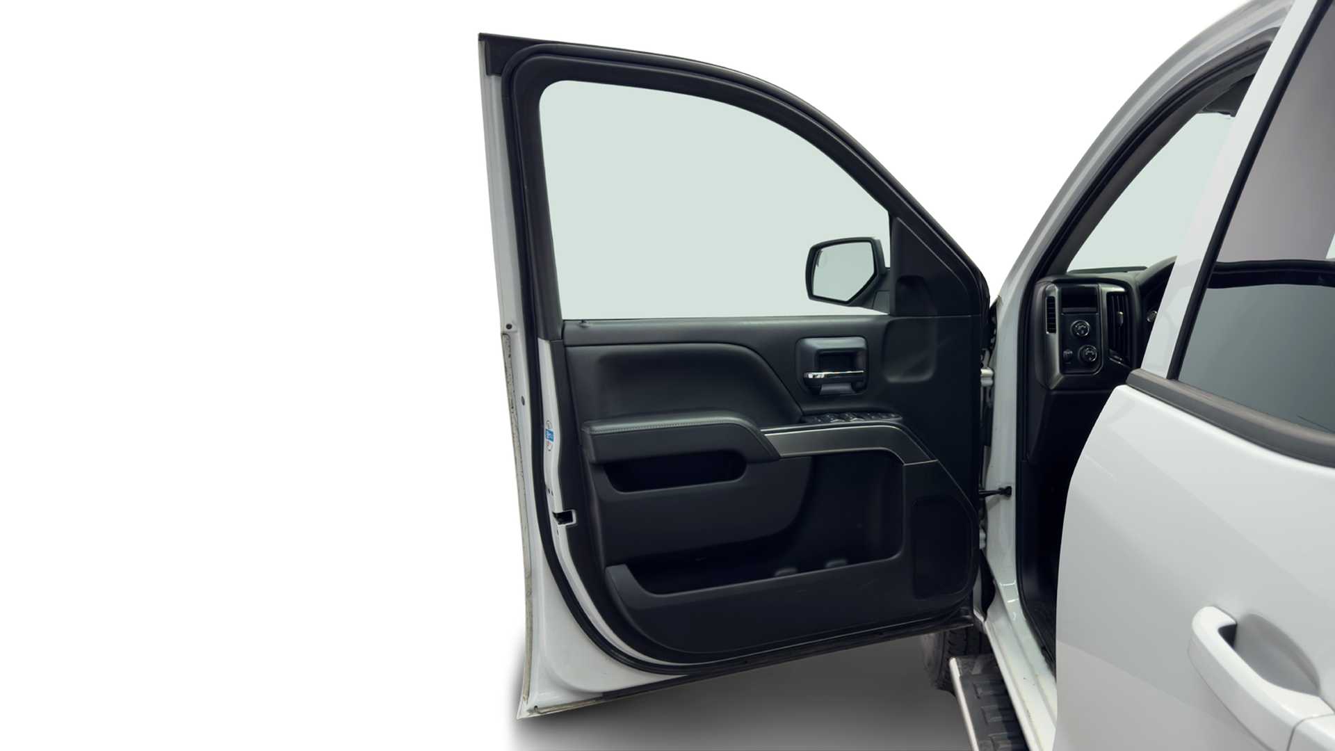 Vehicle interior view