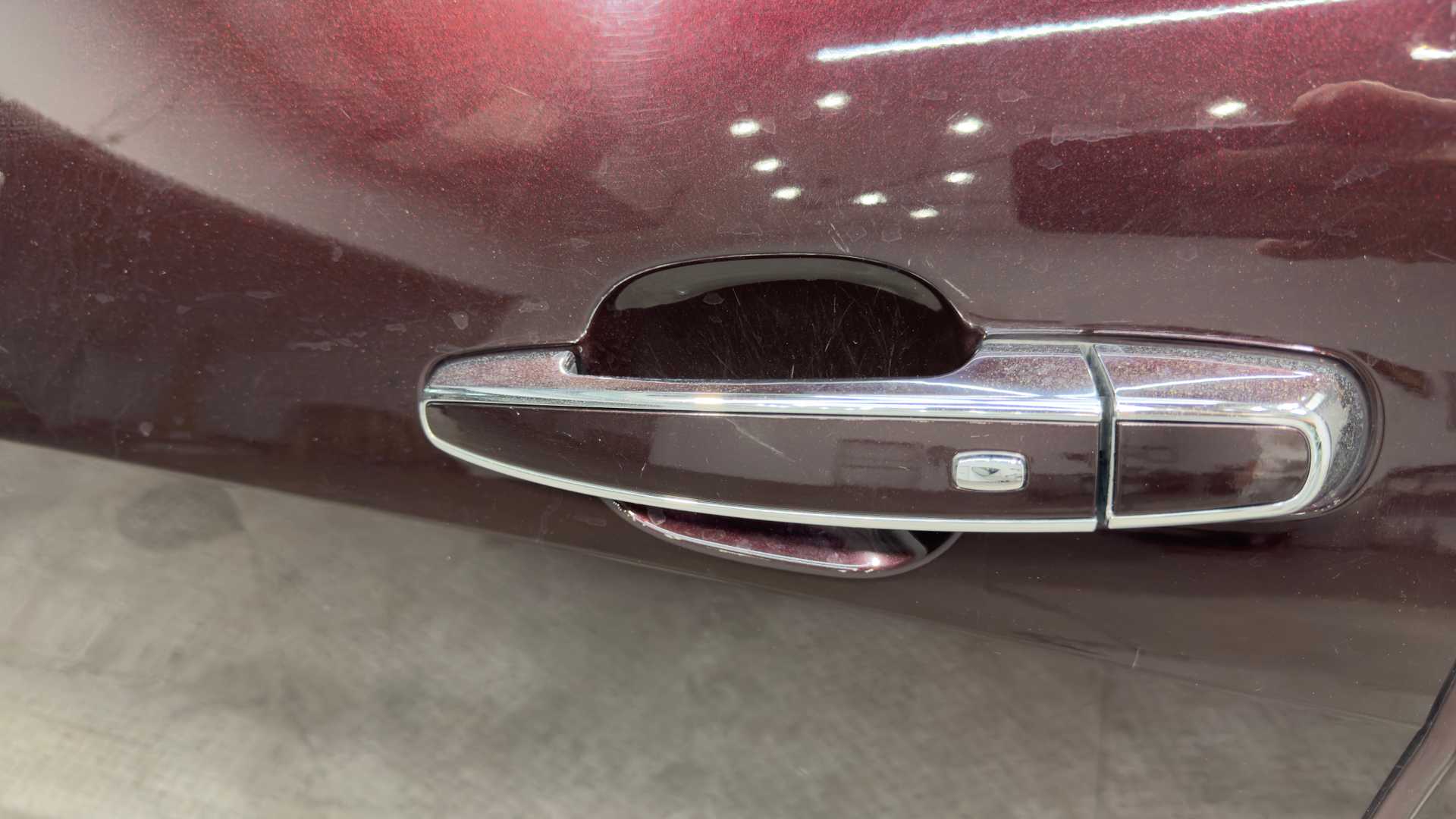 Vehicle interior view