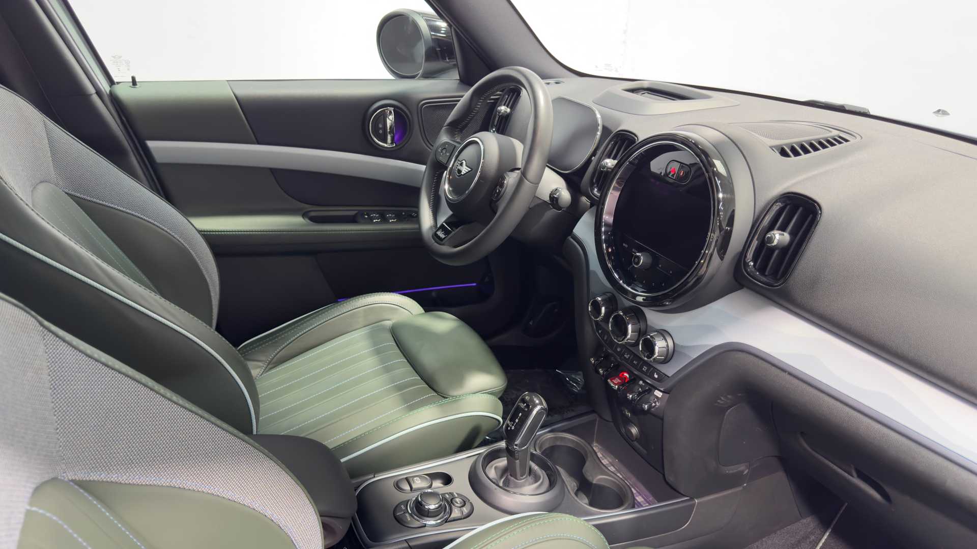 Vehicle interior view