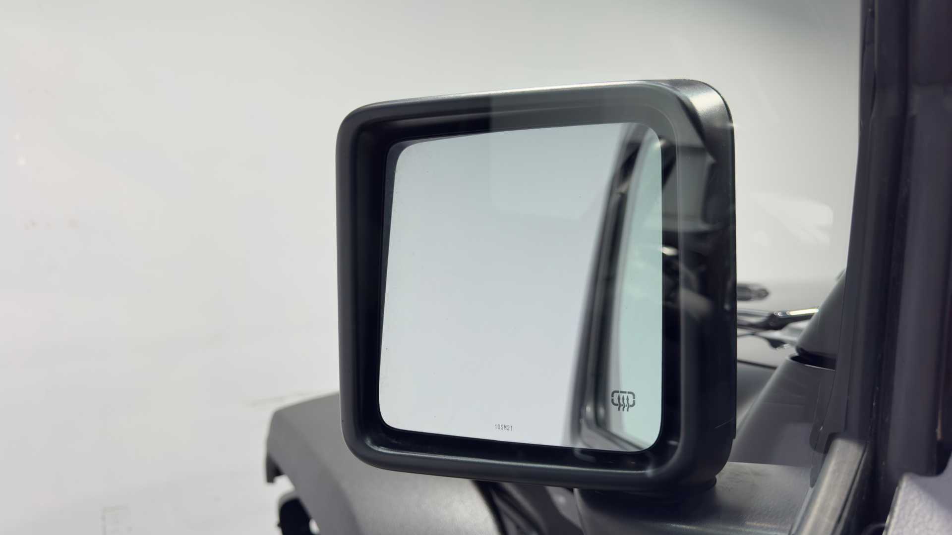 Vehicle interior view