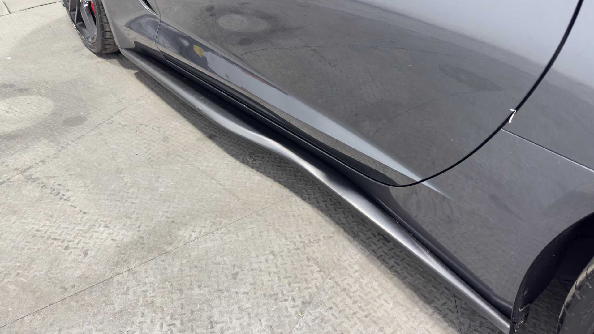 Vehicle interior view