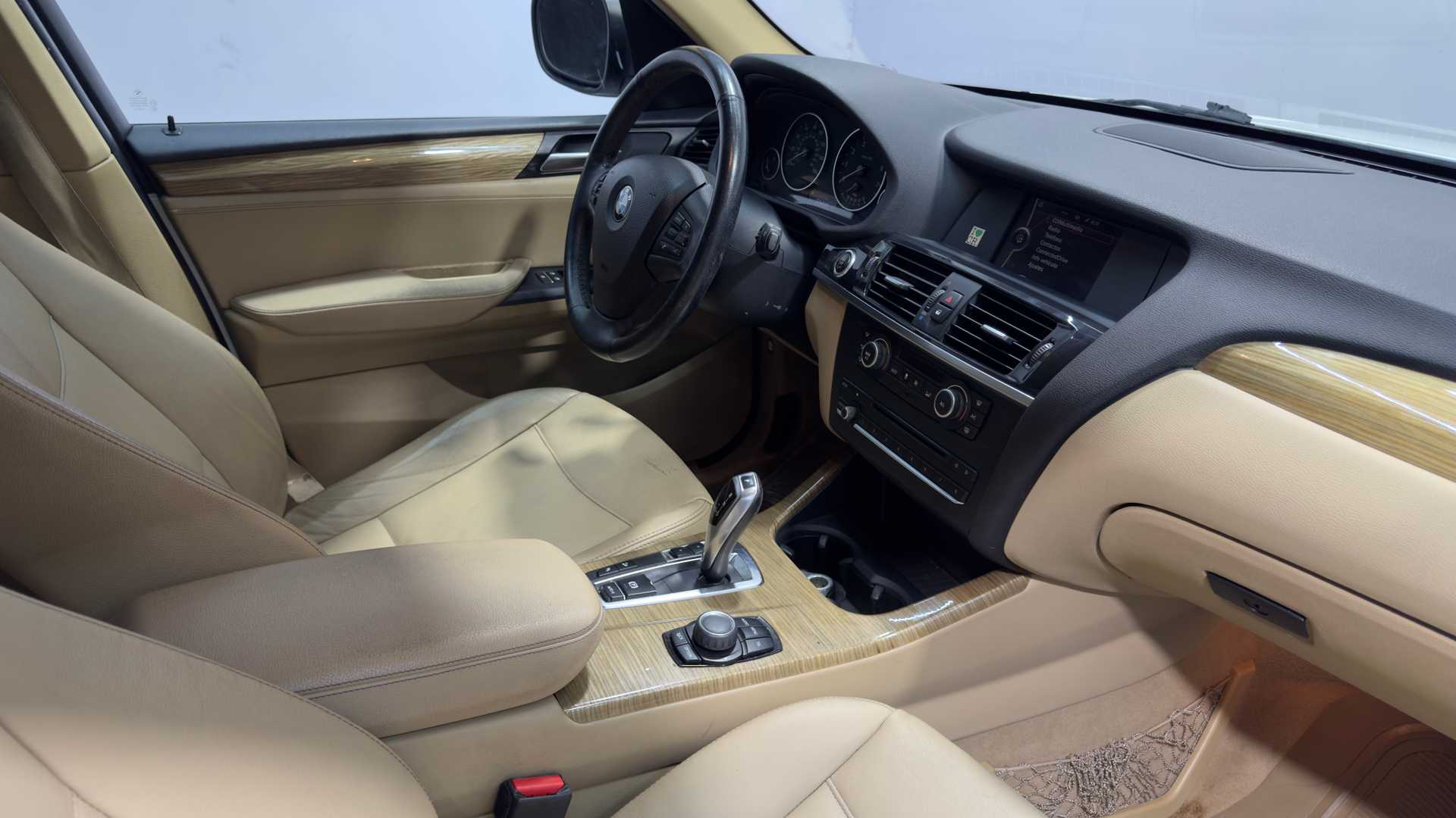 Vehicle interior view