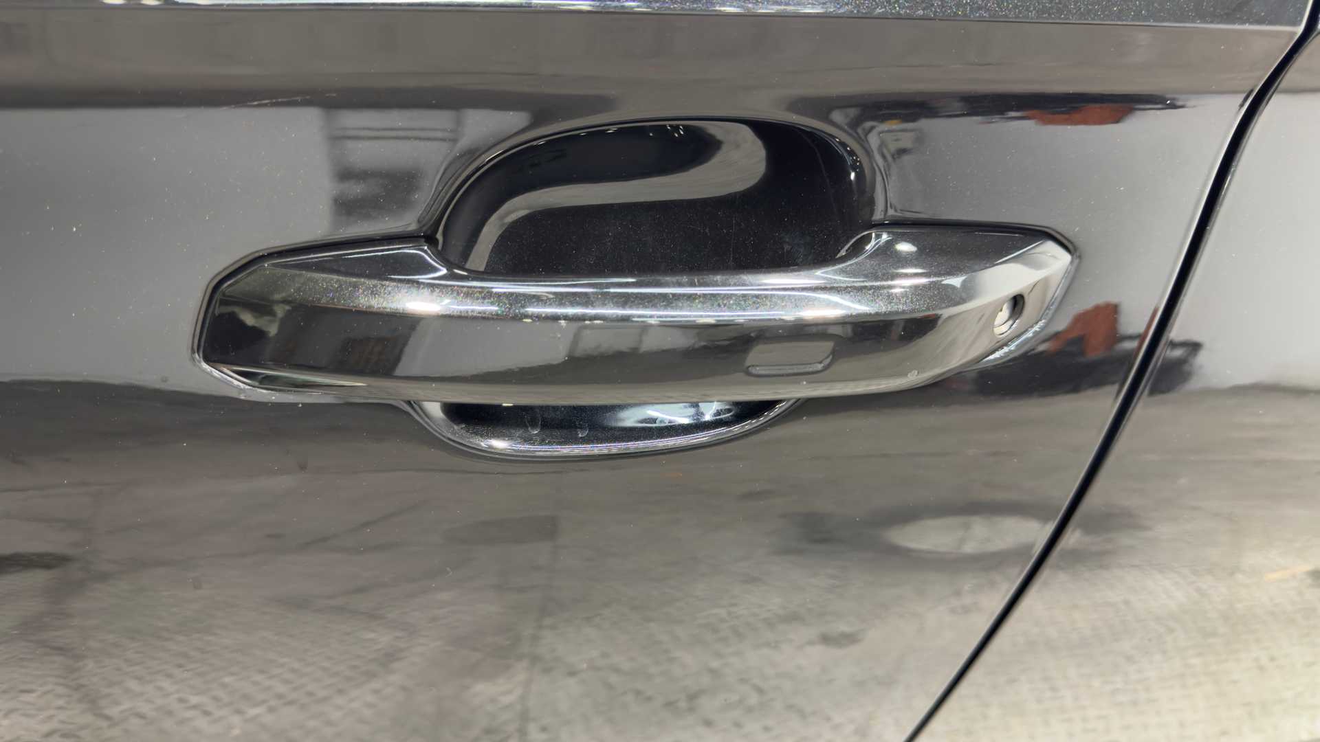 Vehicle interior view