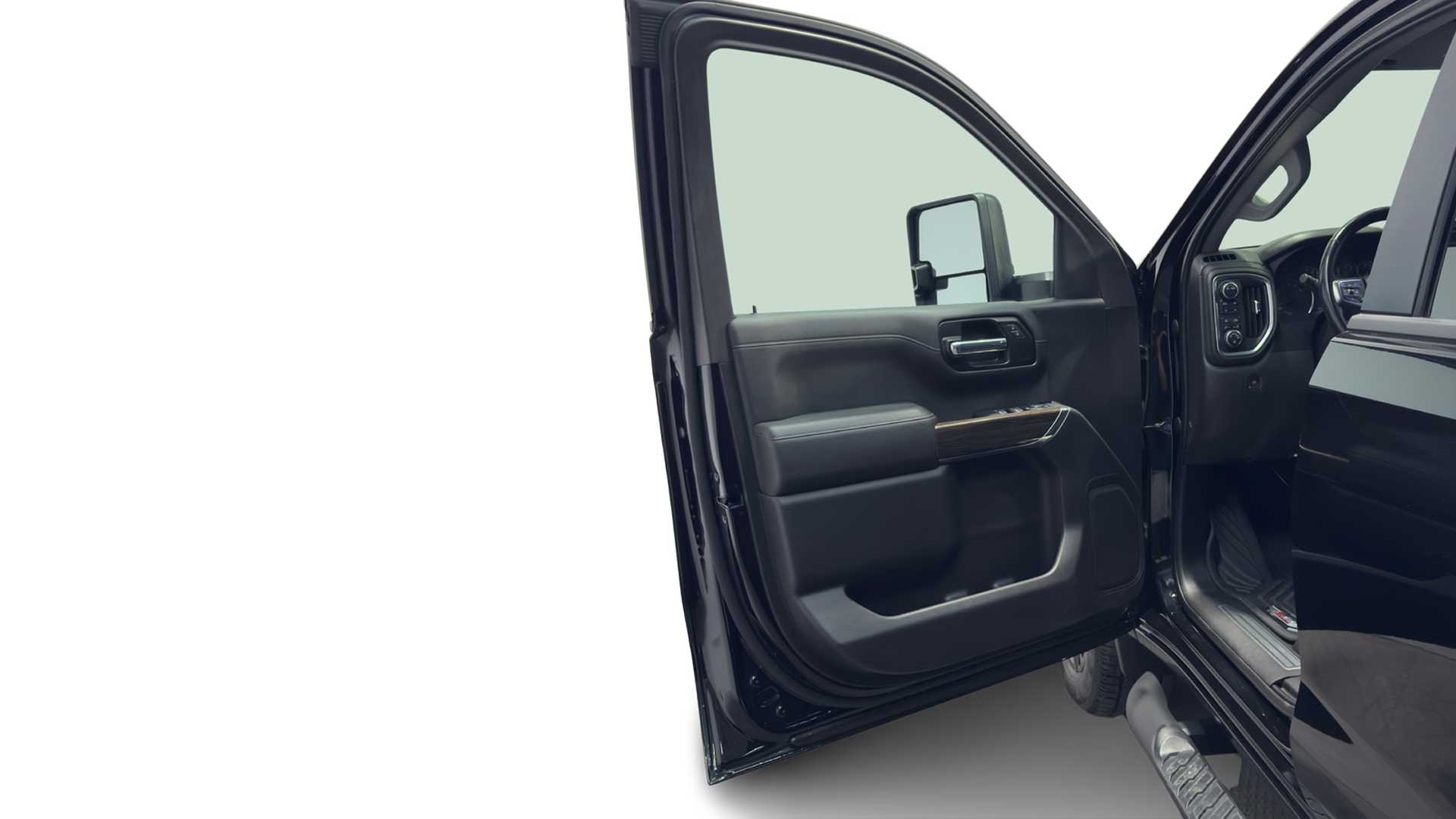 Vehicle interior view