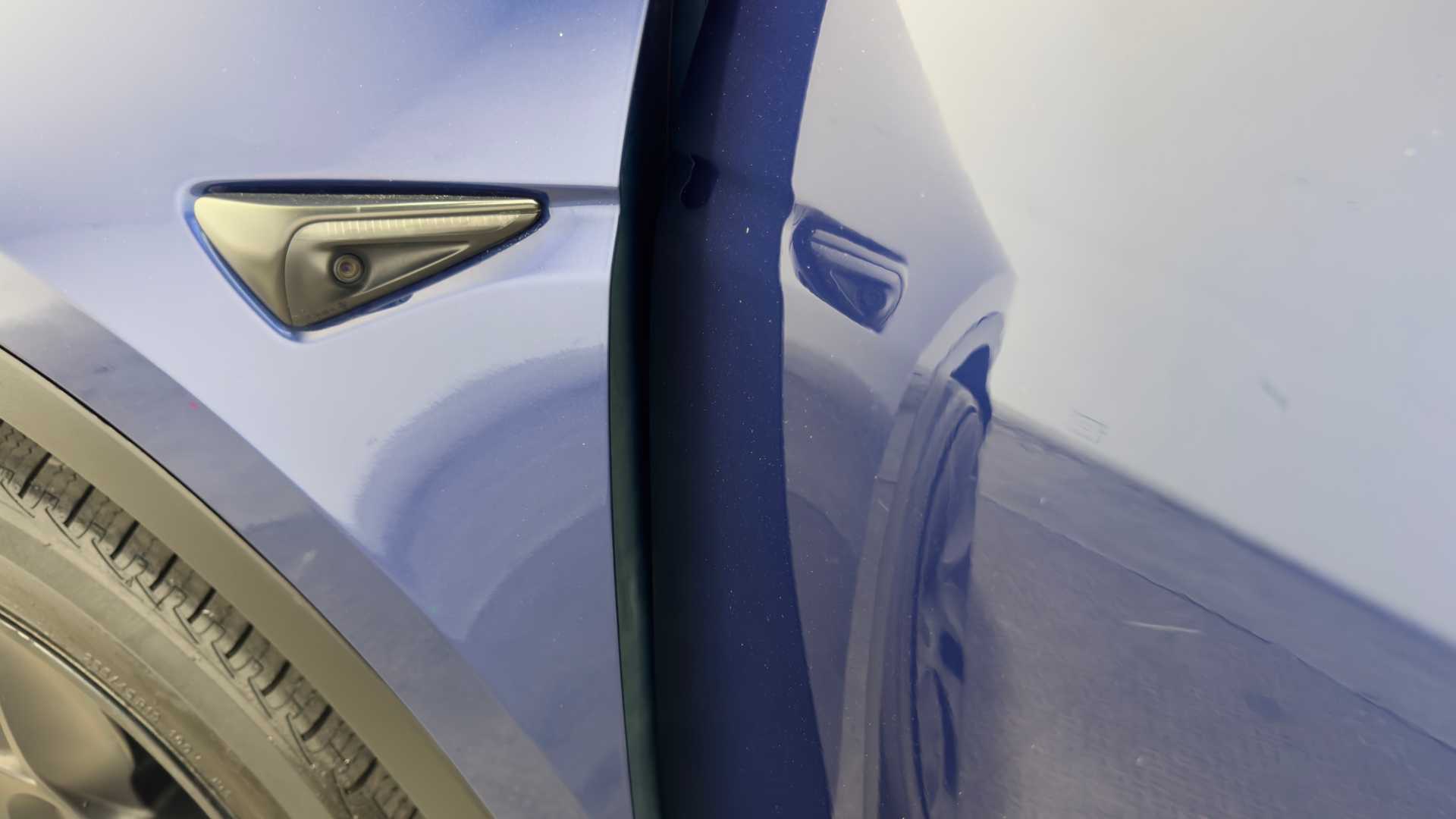 Vehicle interior view