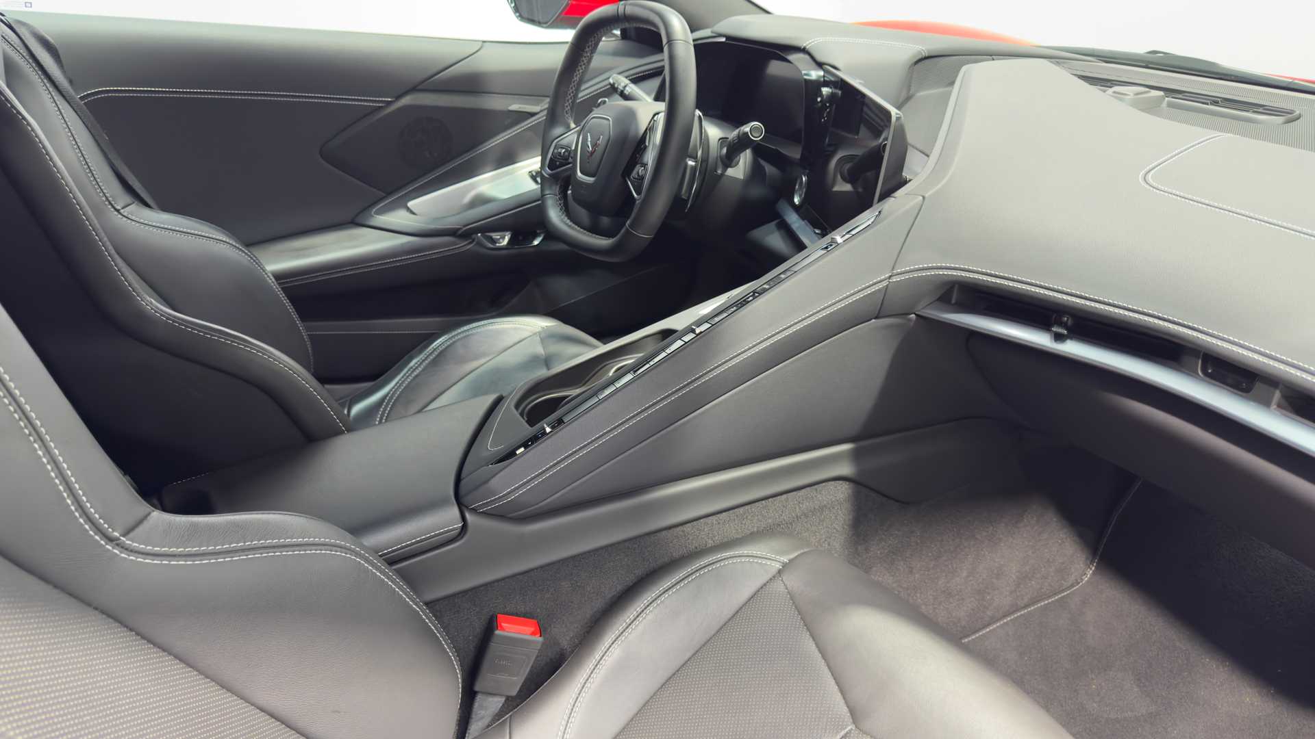 Vehicle interior view