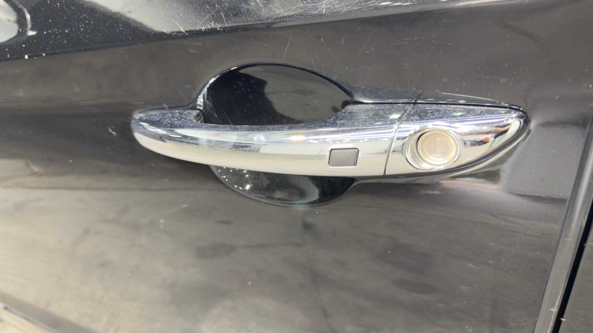 Vehicle interior view