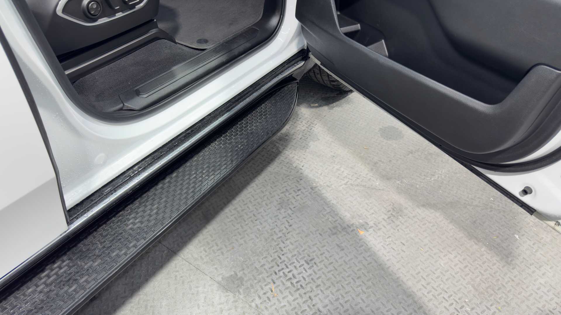 Vehicle interior view