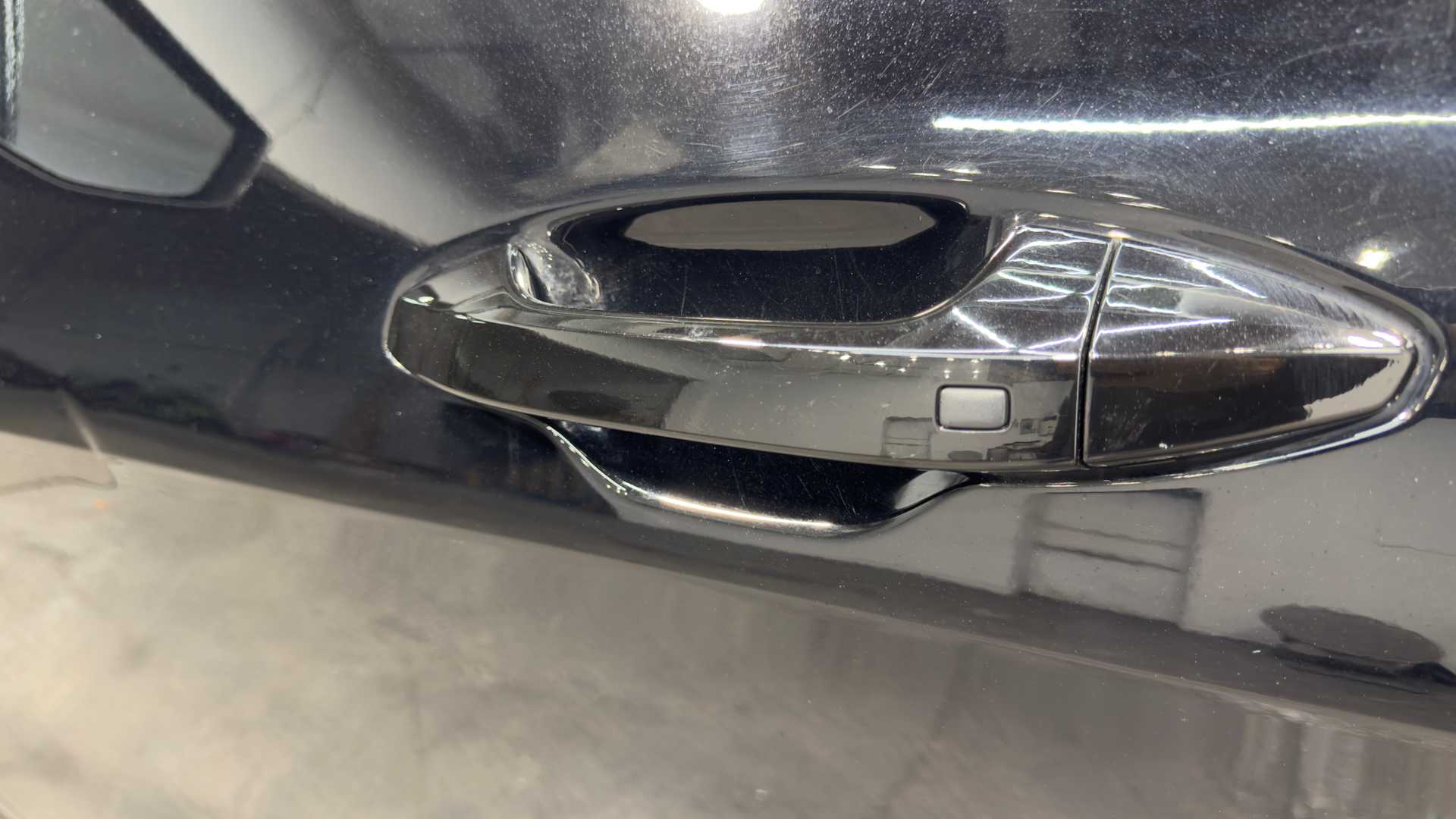 Vehicle interior view