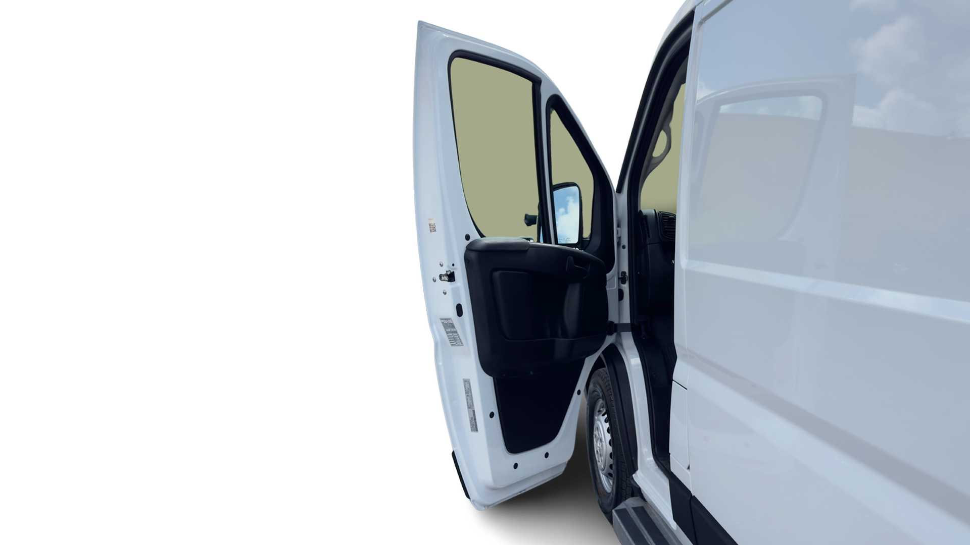 Vehicle interior view