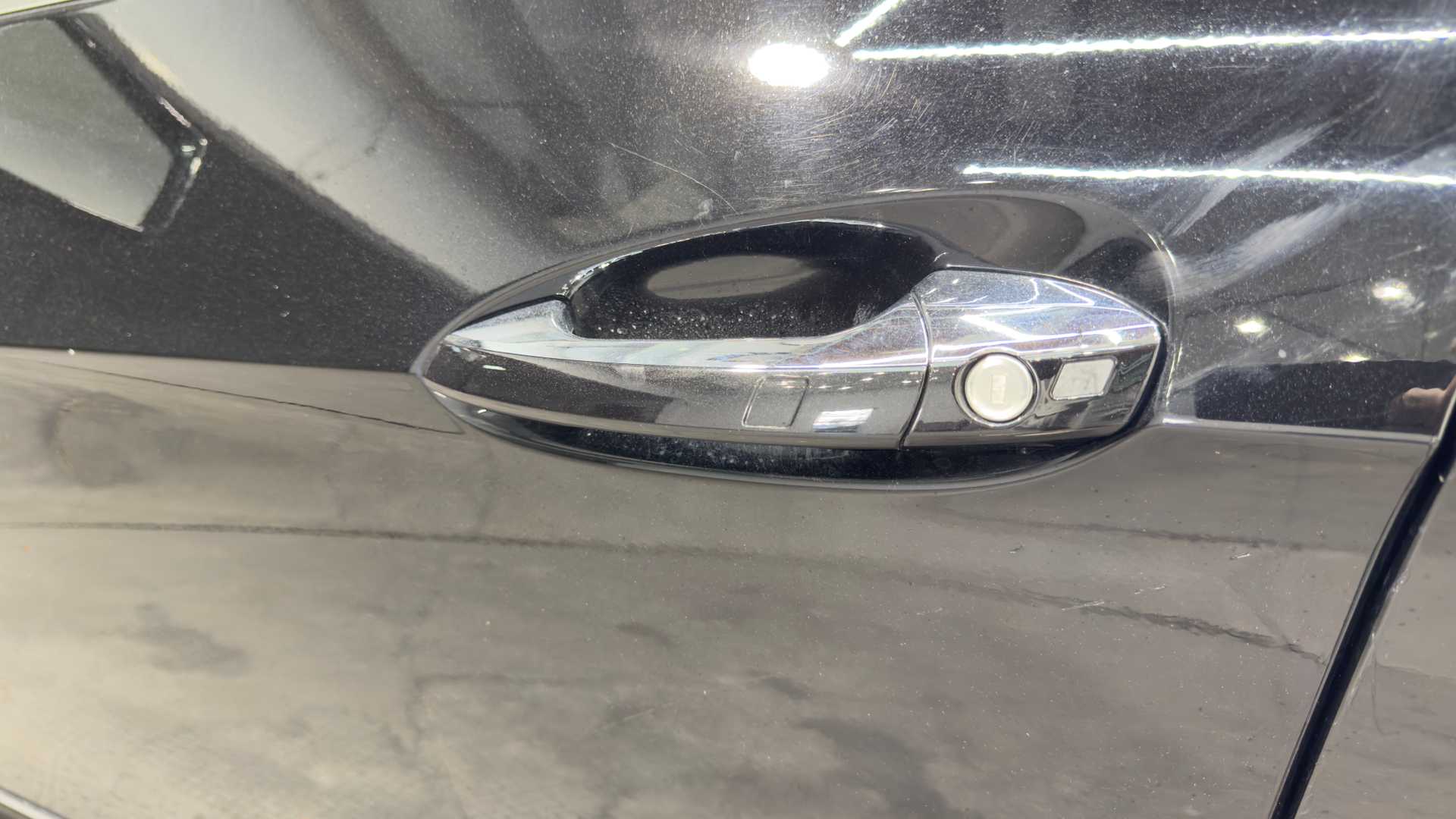 Vehicle interior view