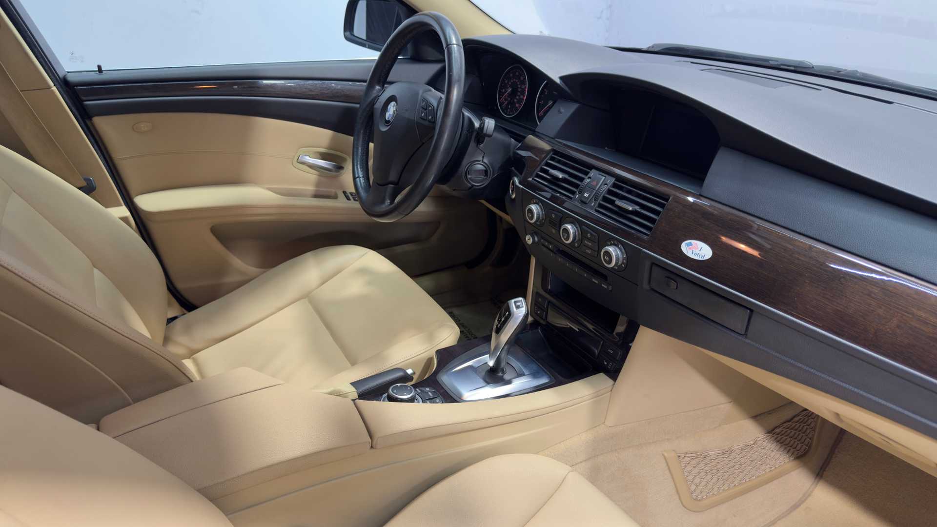 Vehicle interior view