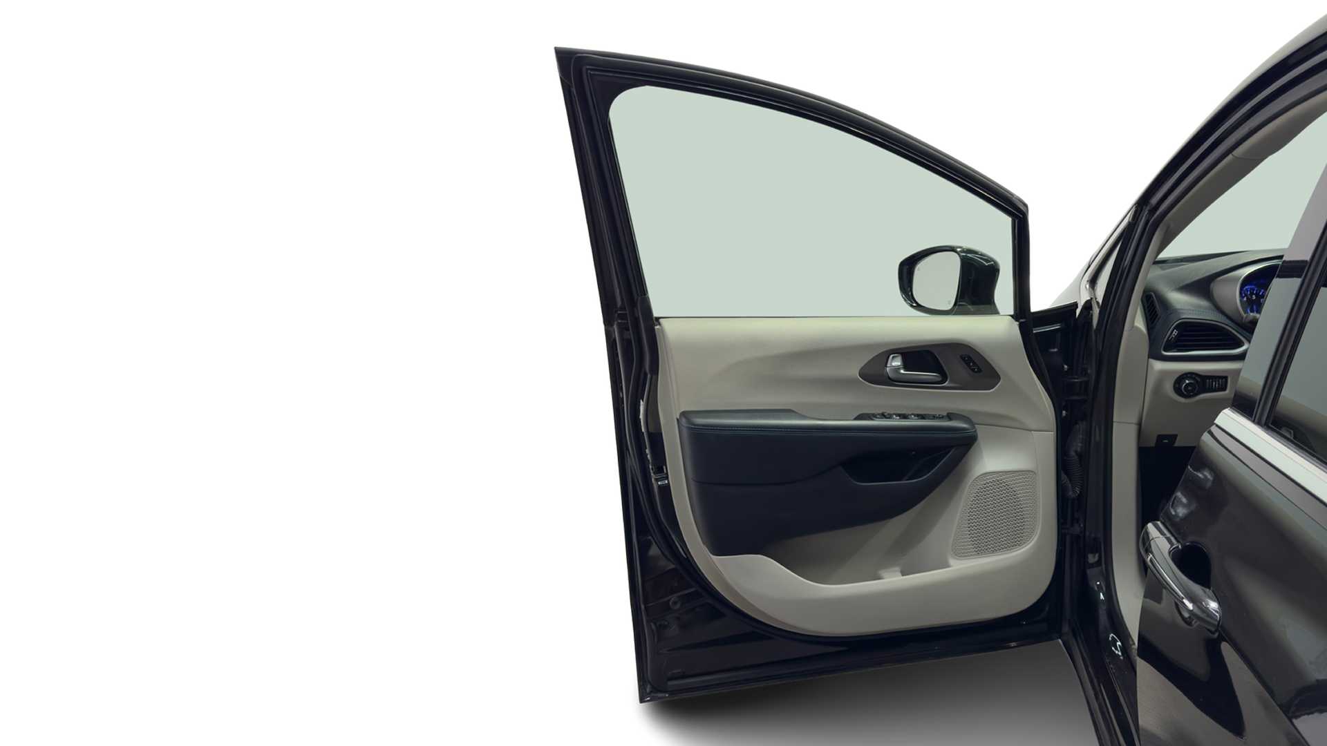 Vehicle interior view