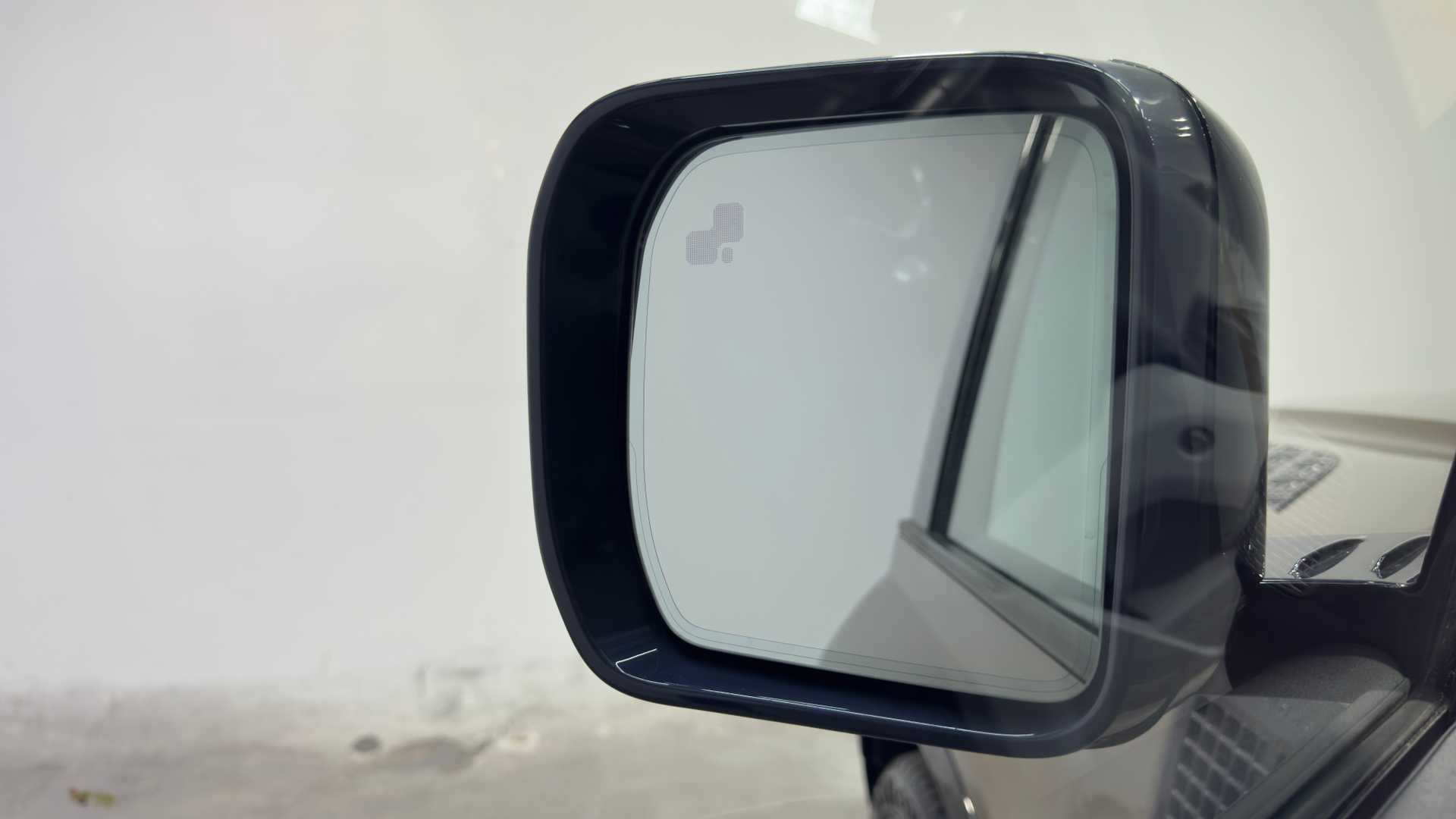 Vehicle interior view