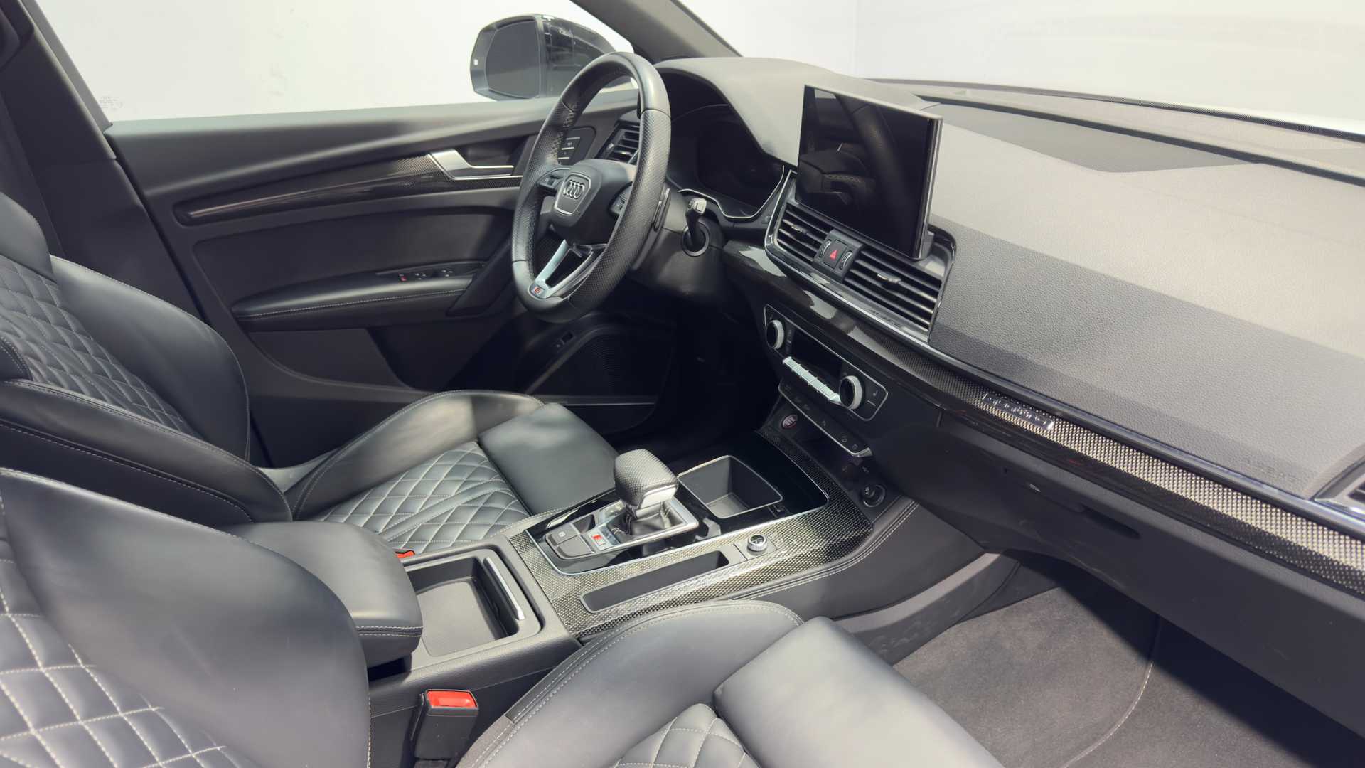 Vehicle interior view