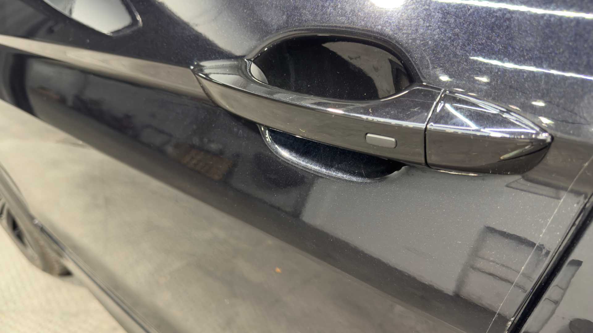 Vehicle interior view