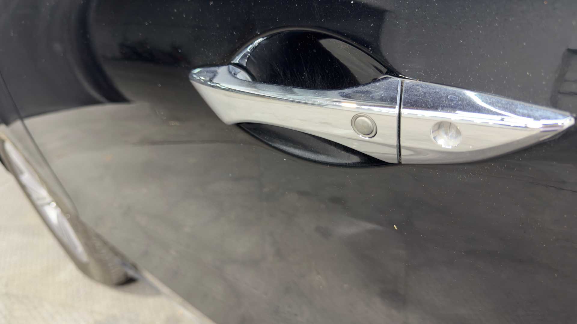 Vehicle interior view