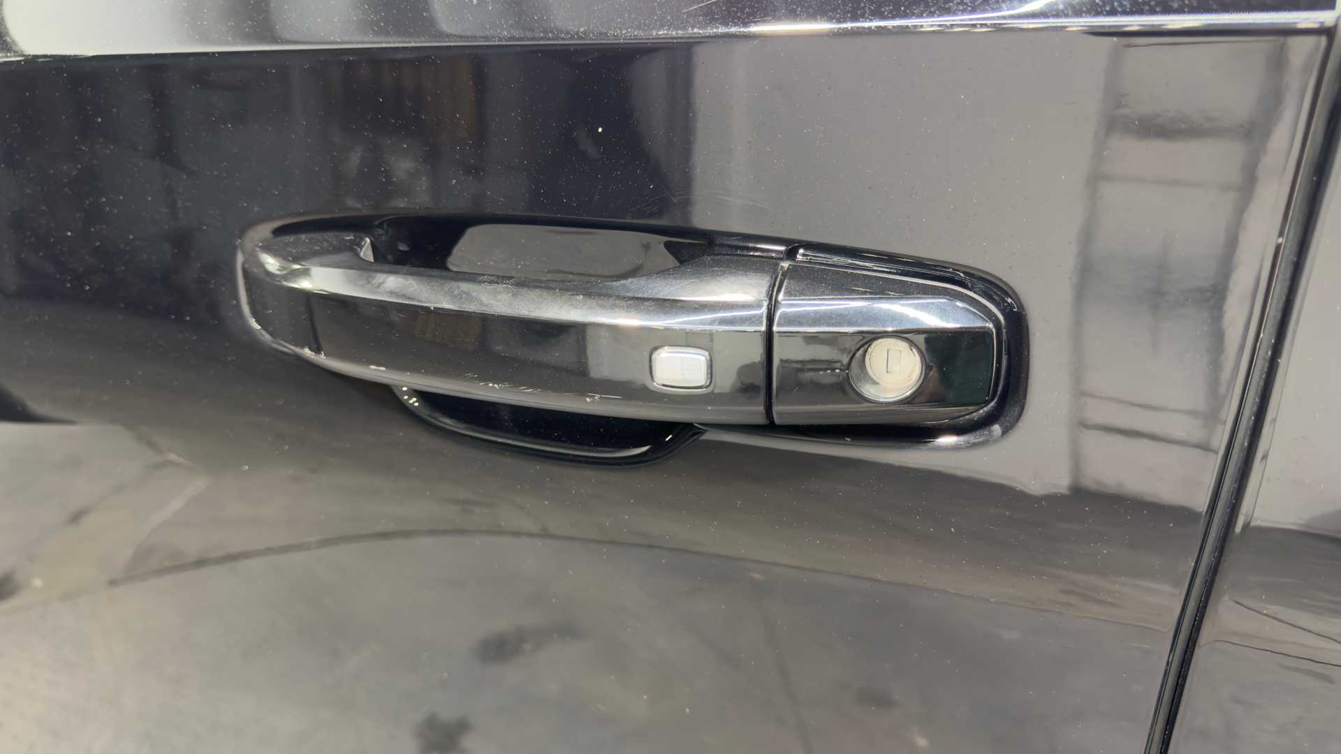 Vehicle interior view