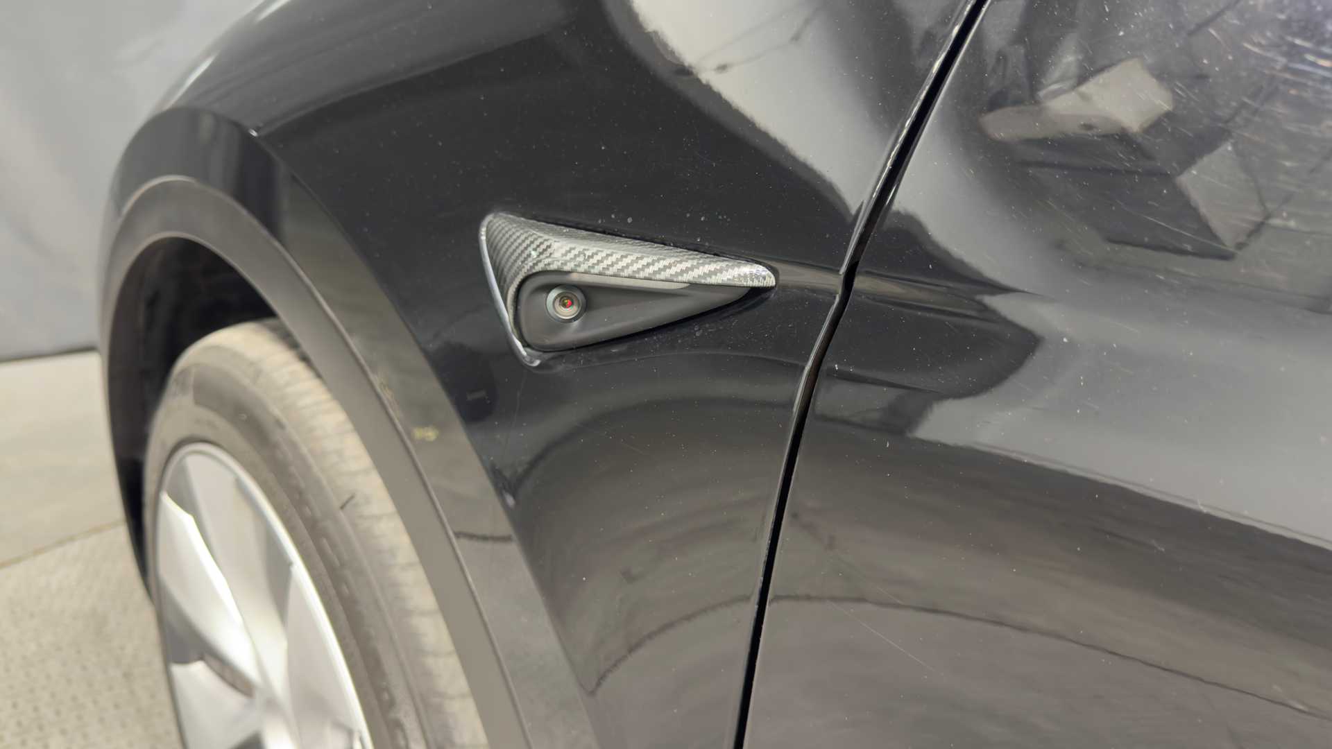 Vehicle interior view