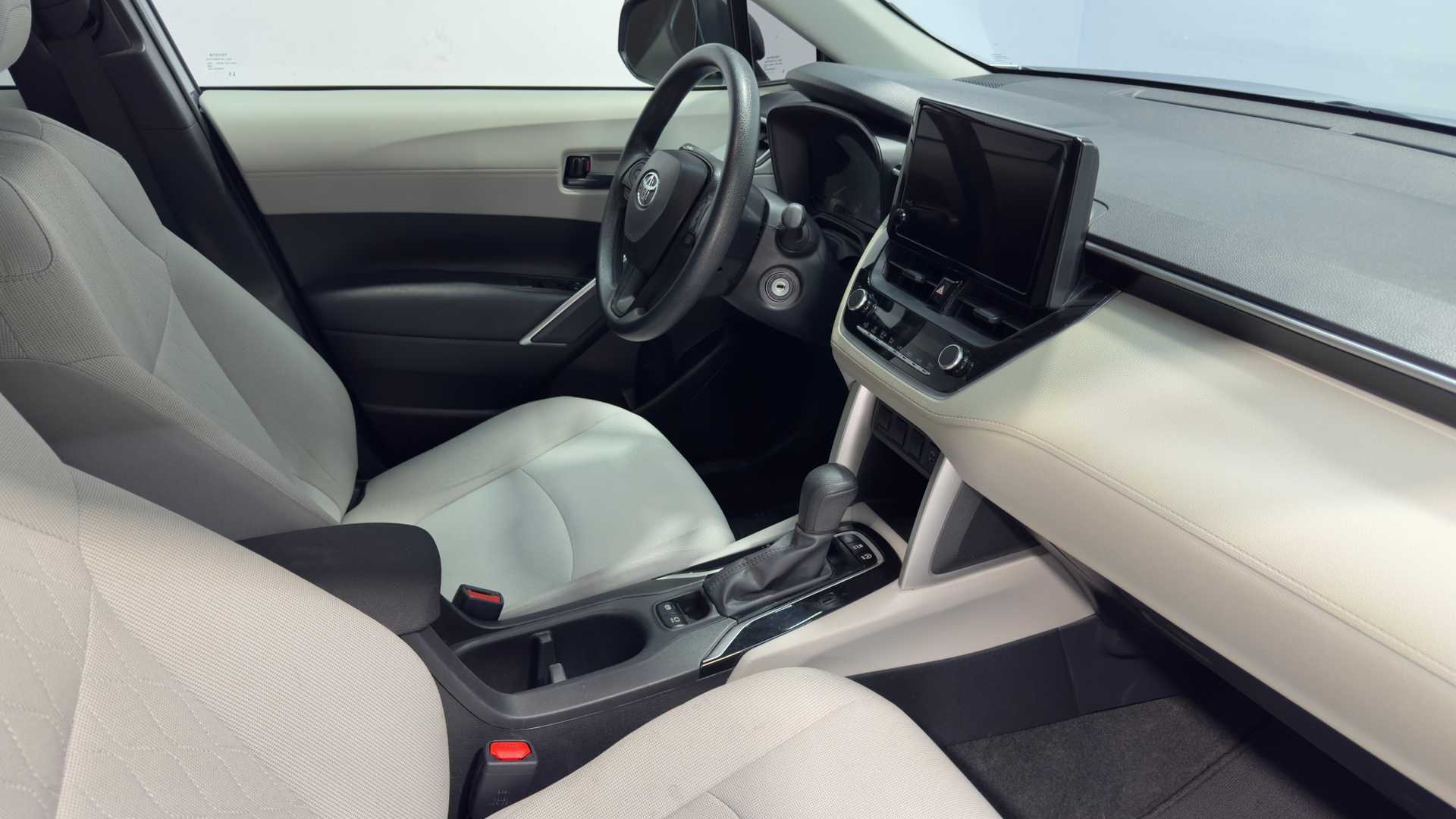 Vehicle interior view