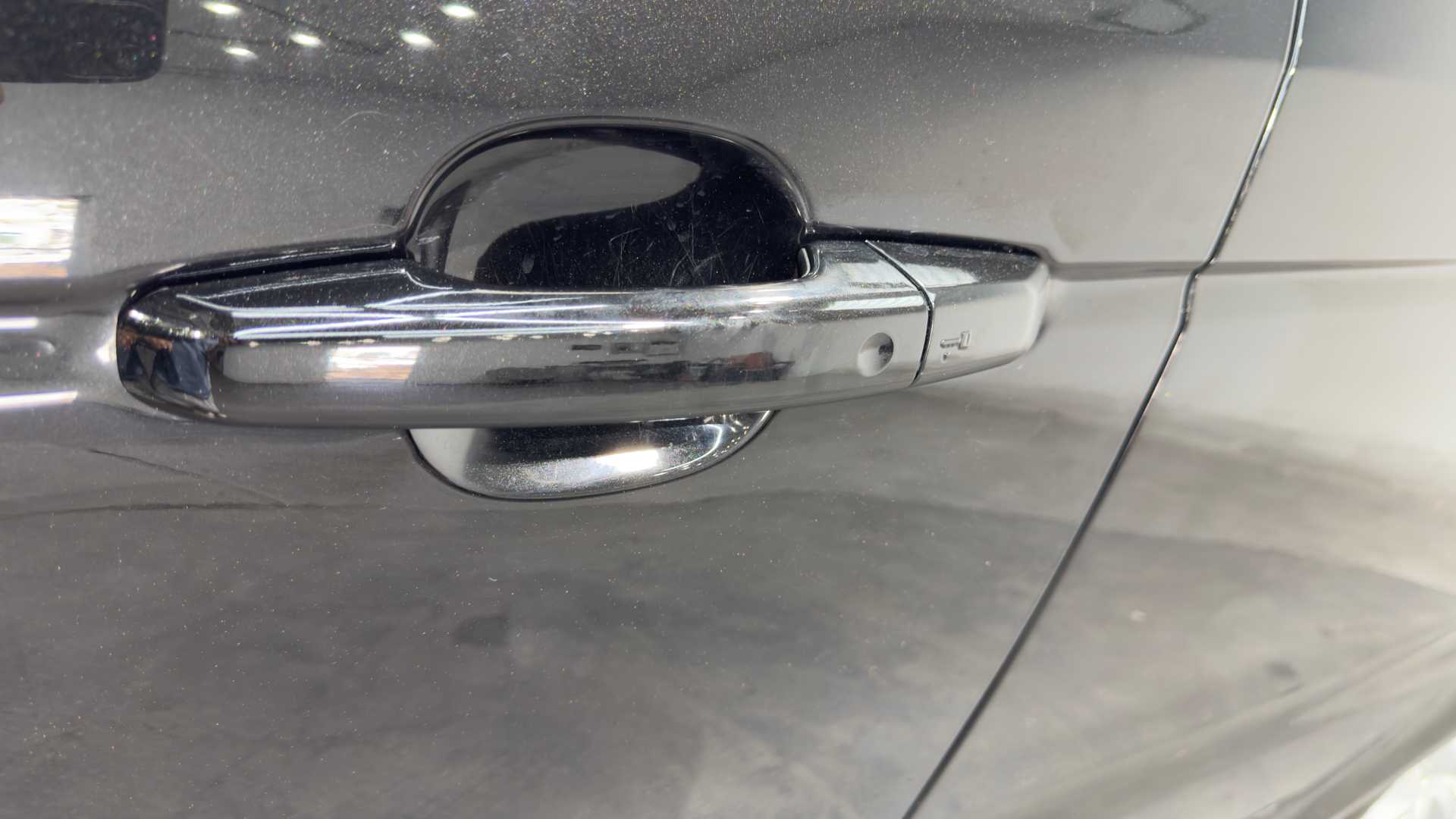 Vehicle interior view