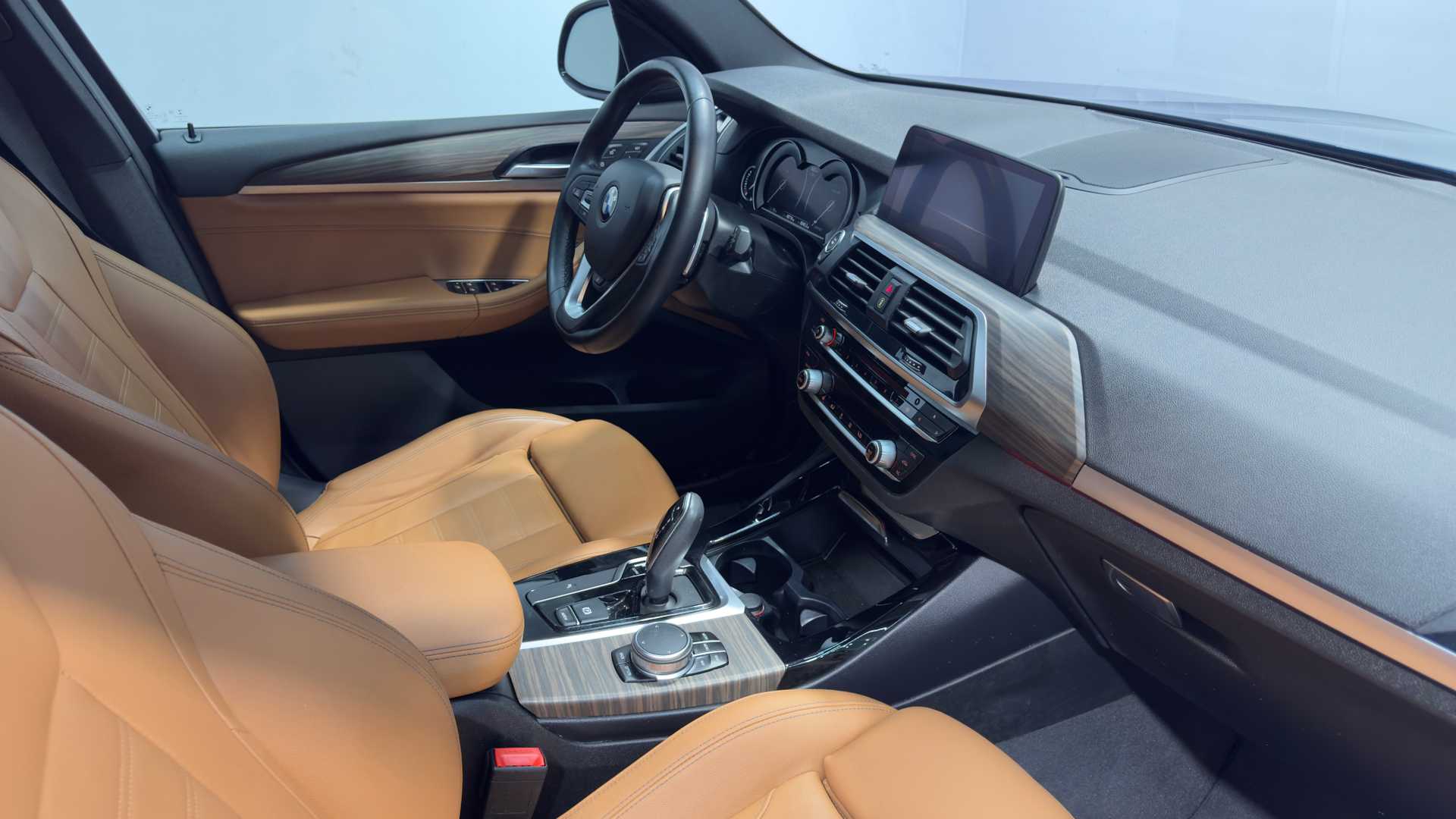 Vehicle interior view