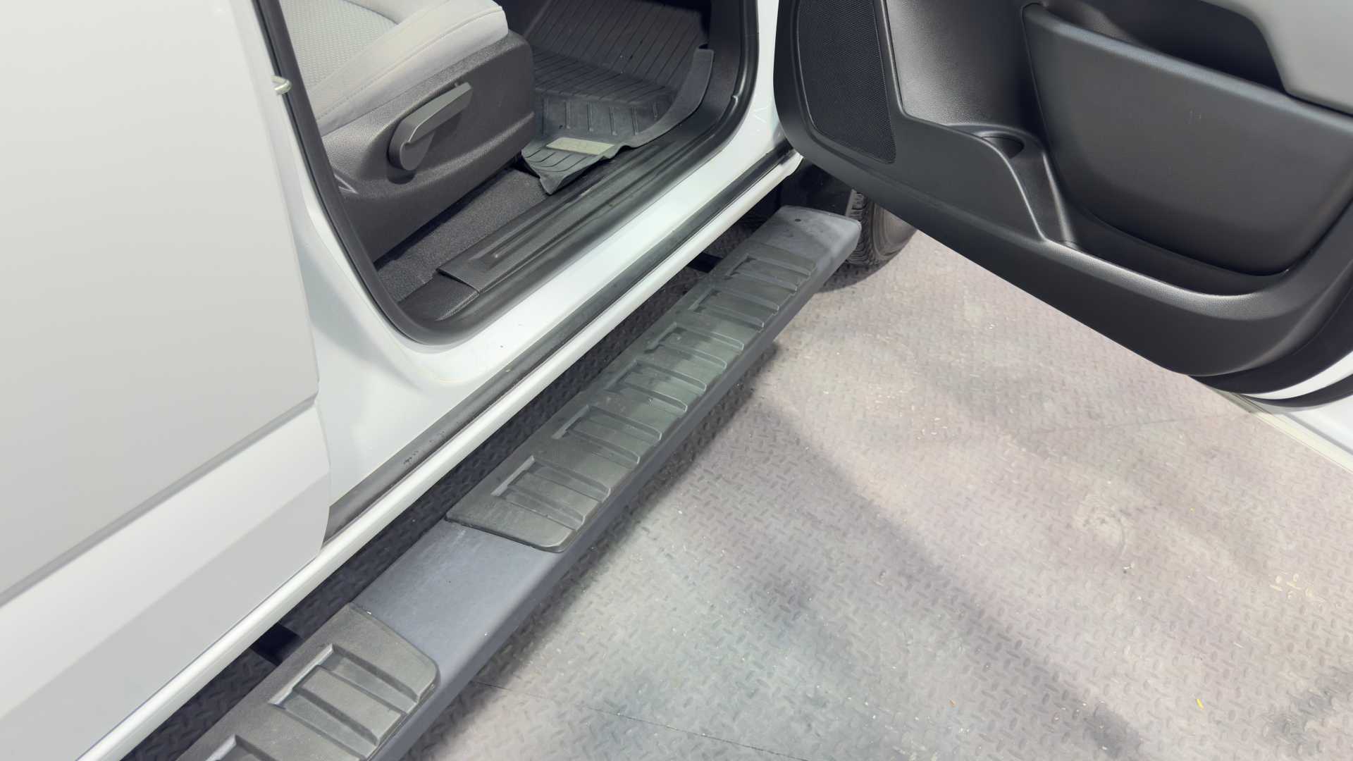 Vehicle interior view