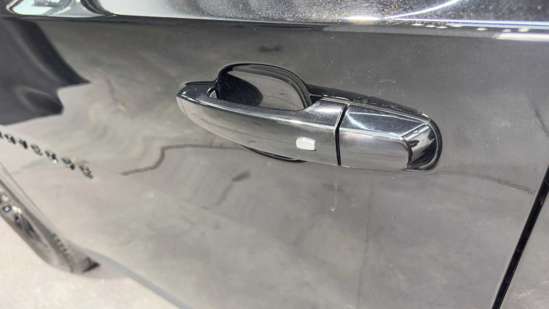 Vehicle interior view