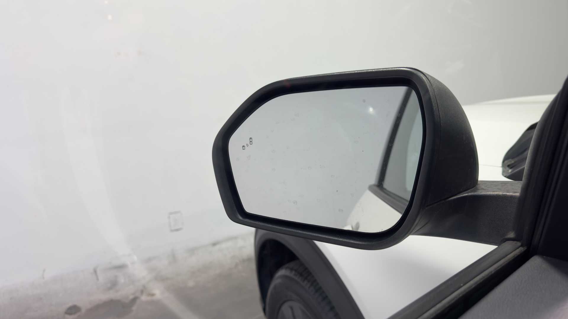 Vehicle interior view