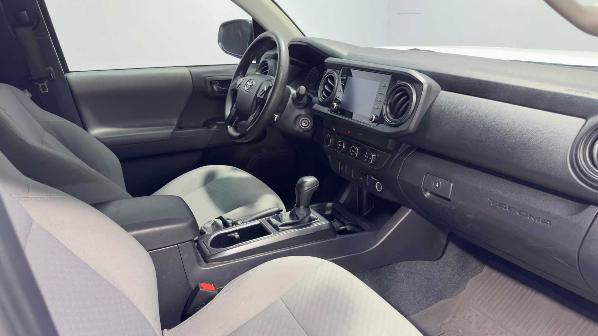 Vehicle interior view