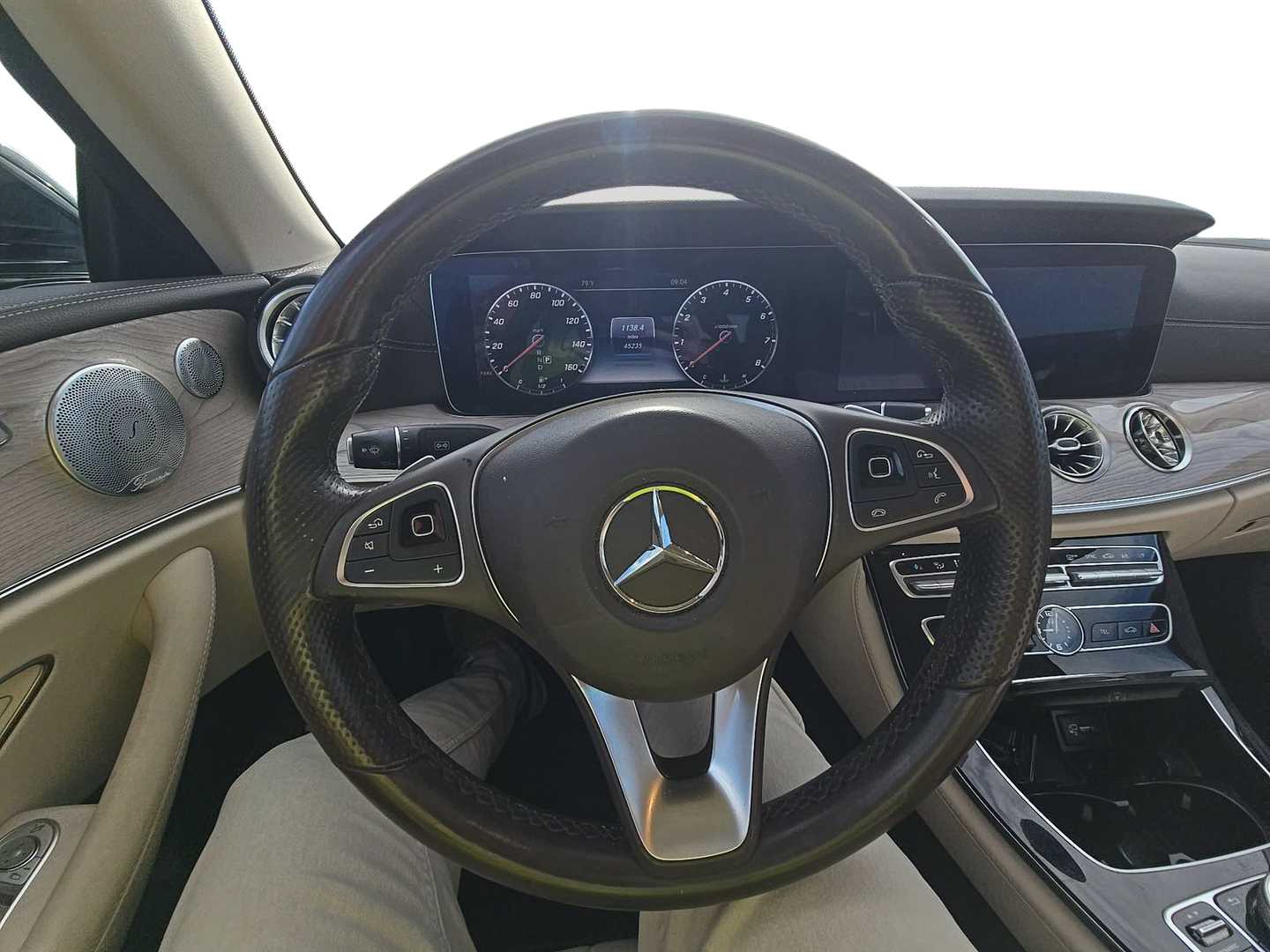 Vehicle interior view