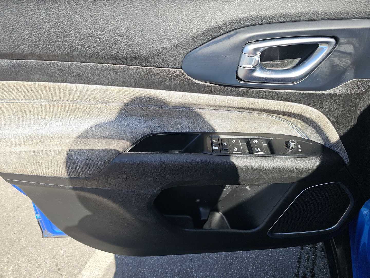 Vehicle interior view