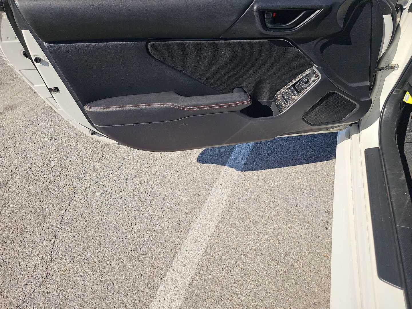 Vehicle interior view