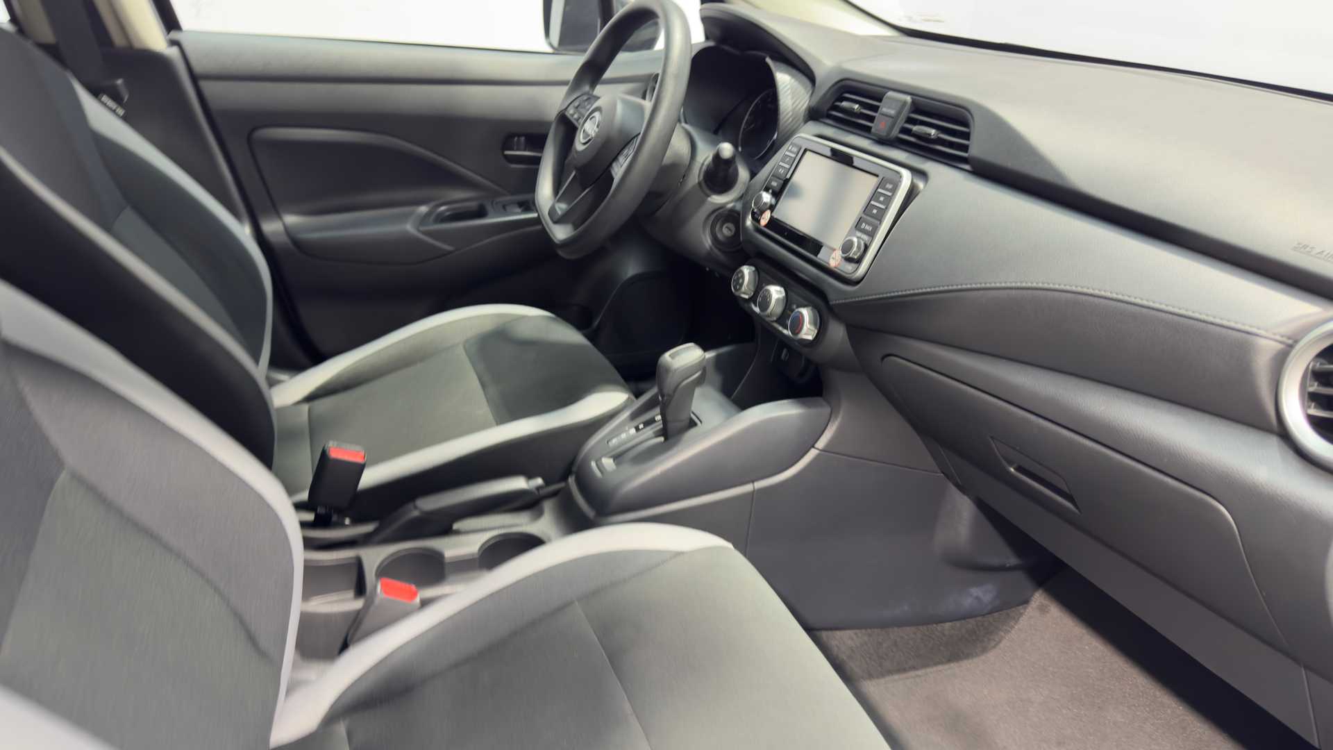 Vehicle interior view