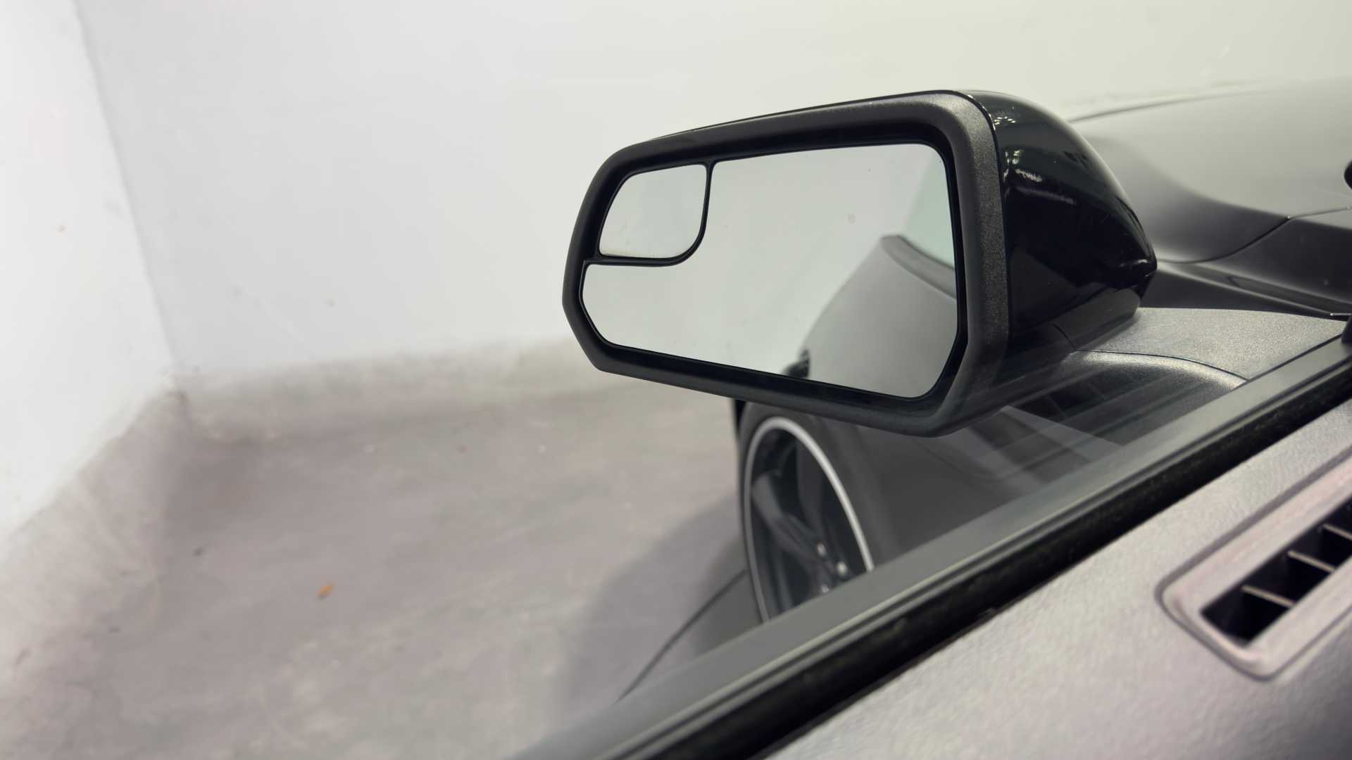 Vehicle interior view