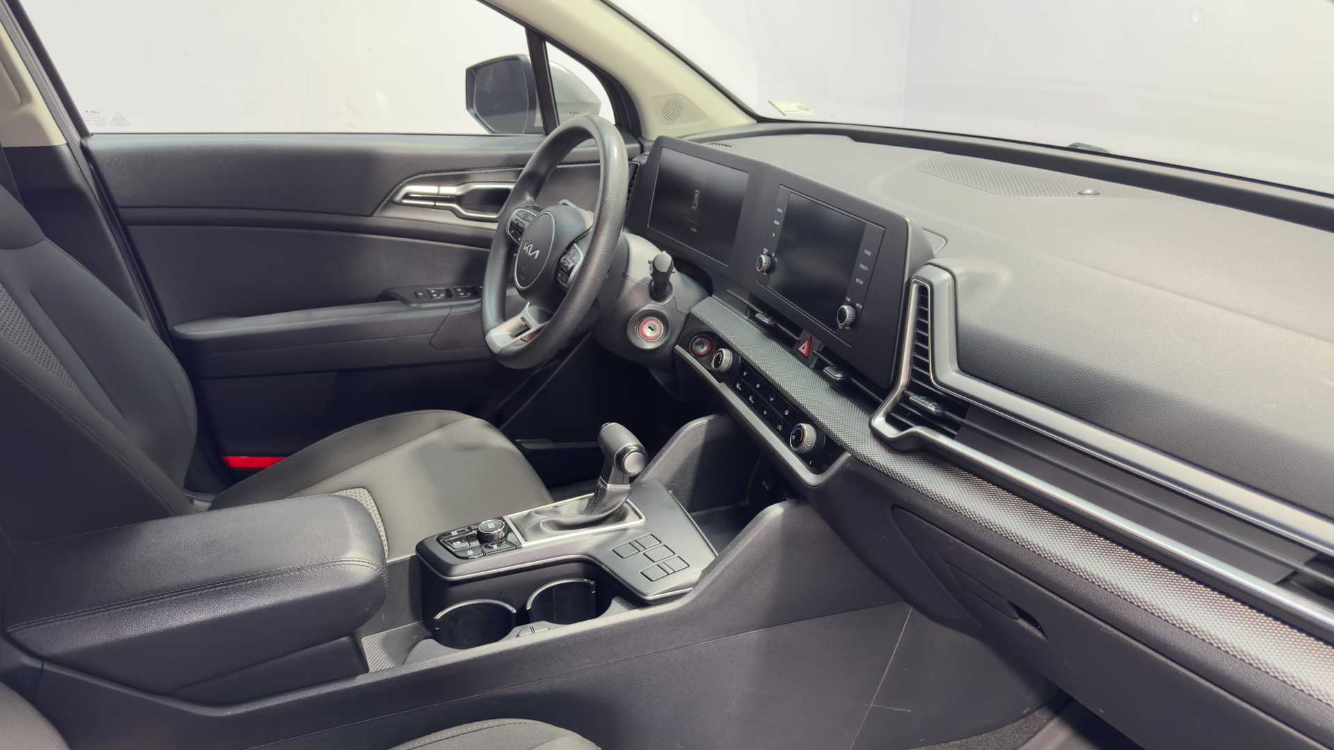 Vehicle interior view